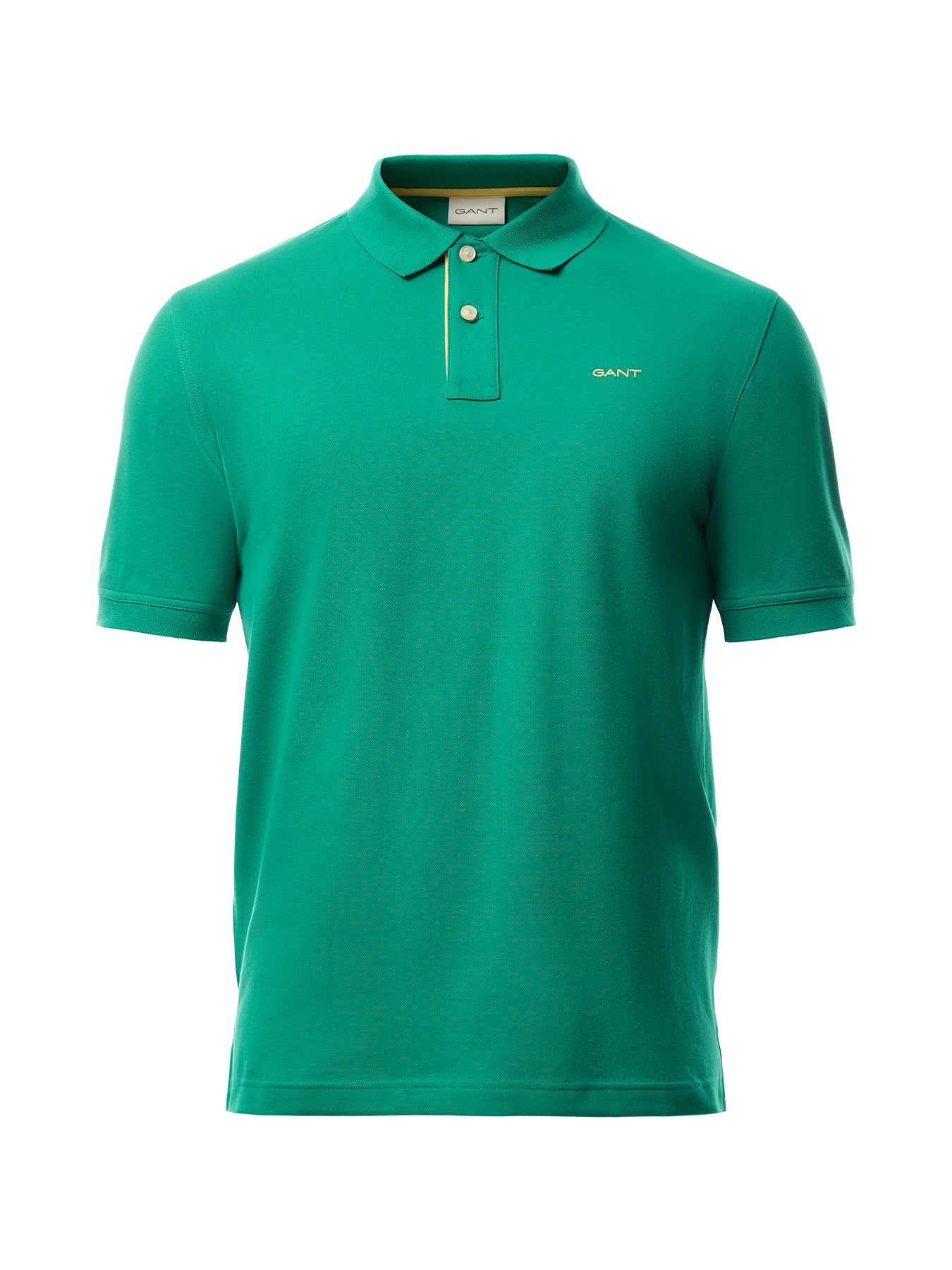 Contrast Piqué Polo Shirt