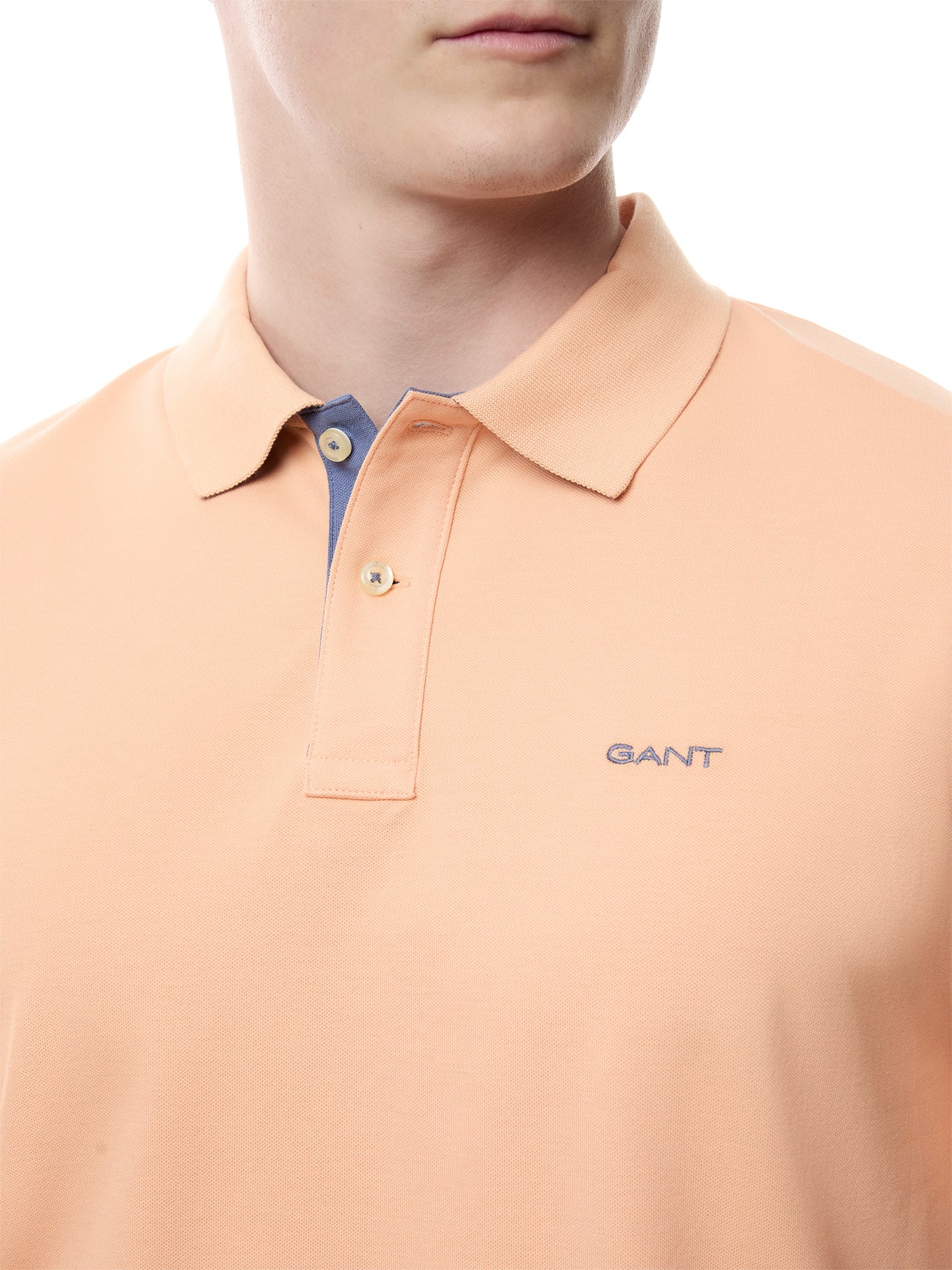 Contrast Piqué Polo Shirt