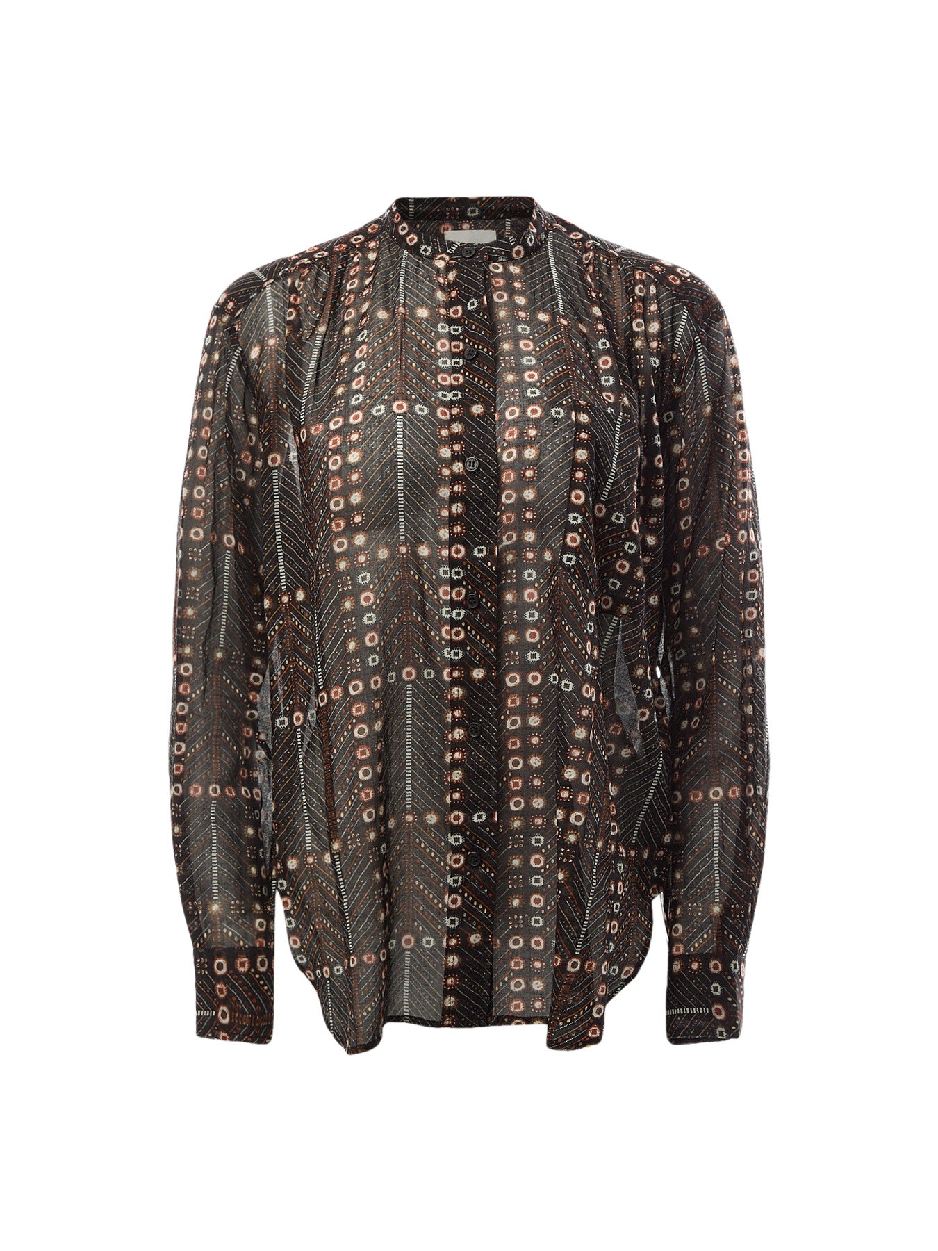 Mexika Printed Cotton Voile Blouse