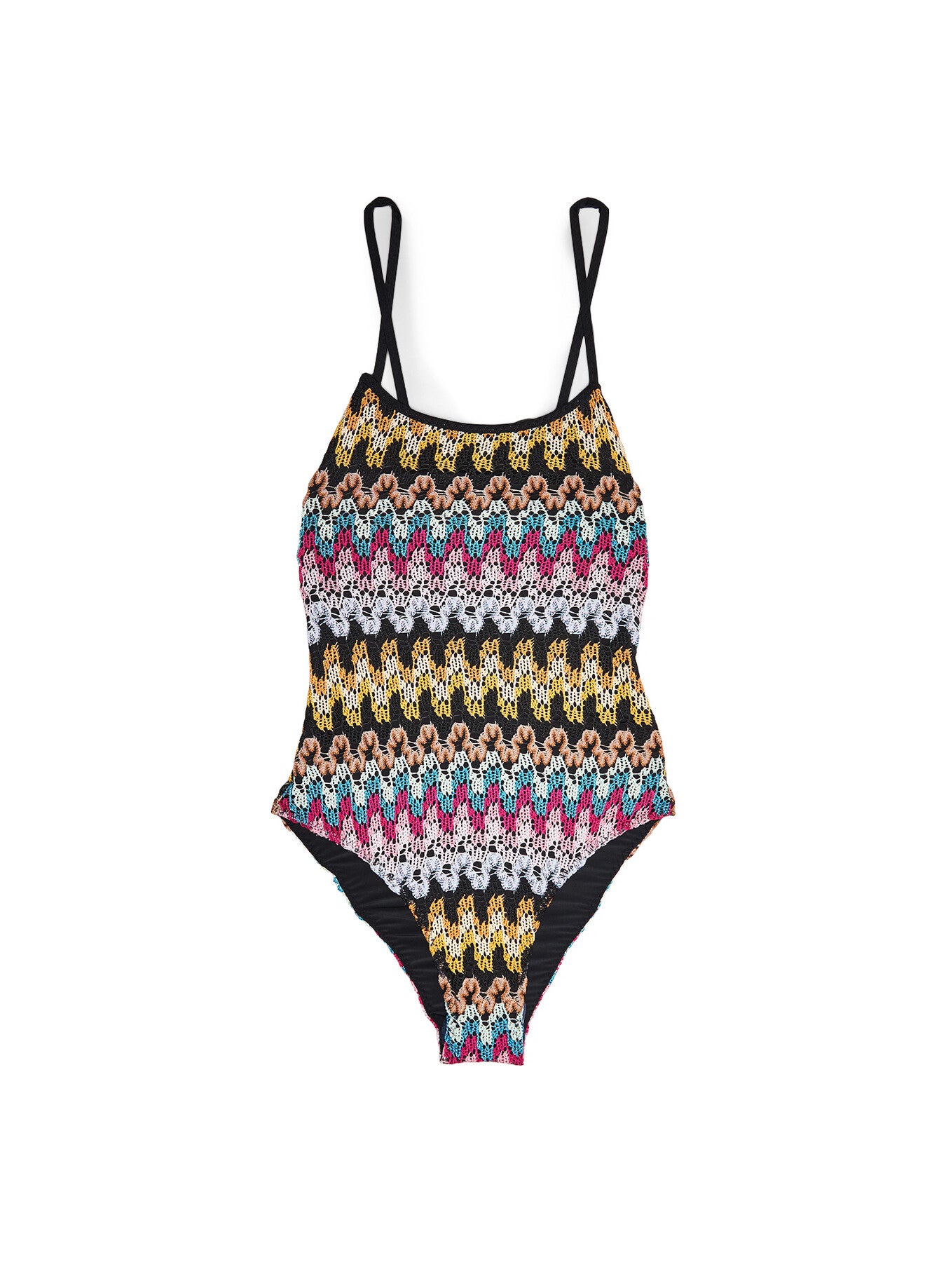 Zigzag One Piece Swimsuit