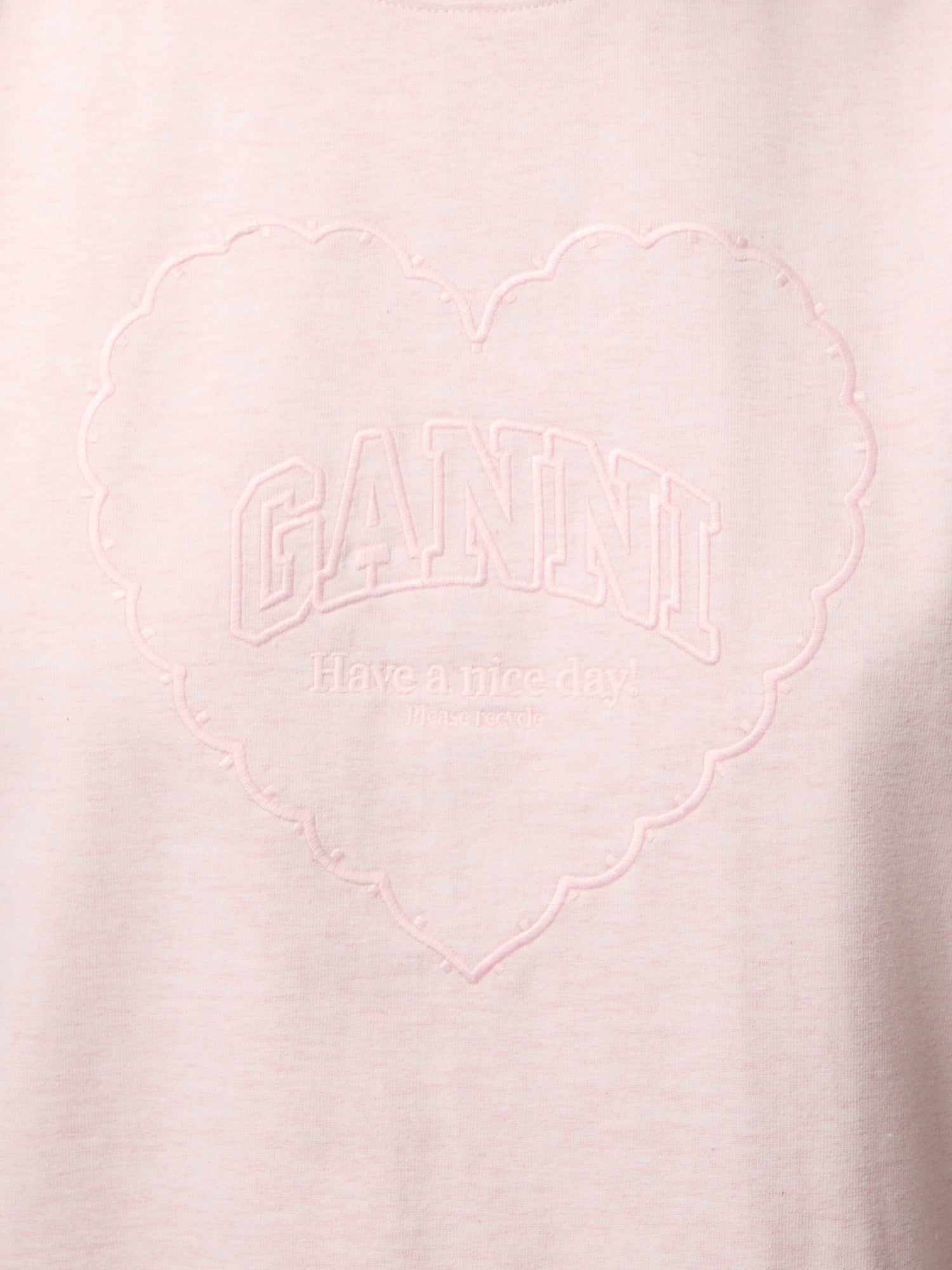 Heavy Cotton Drop Shoulder Heart T-Shirt