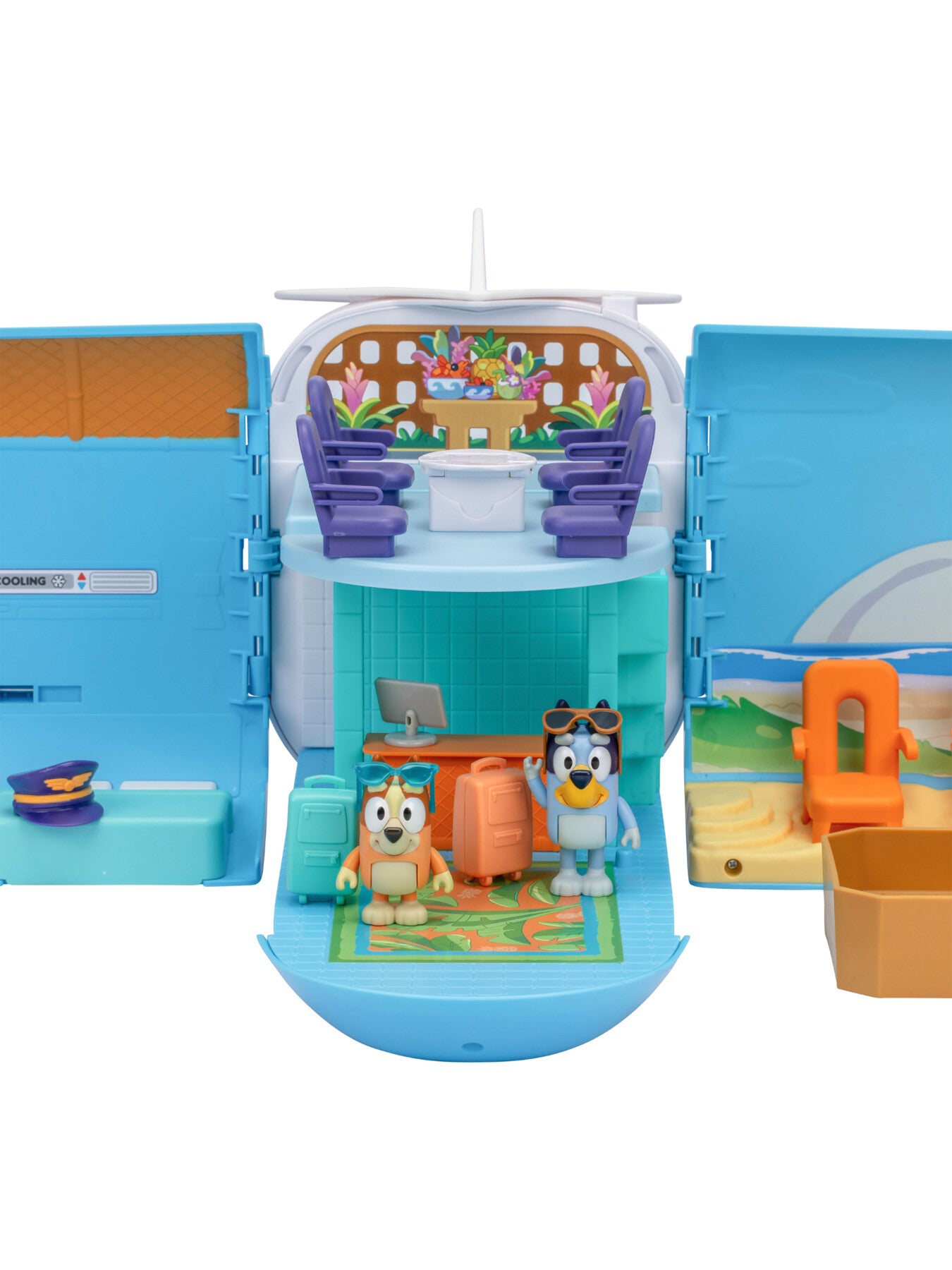 Bluey Holiday 3-in-1 Airplane
