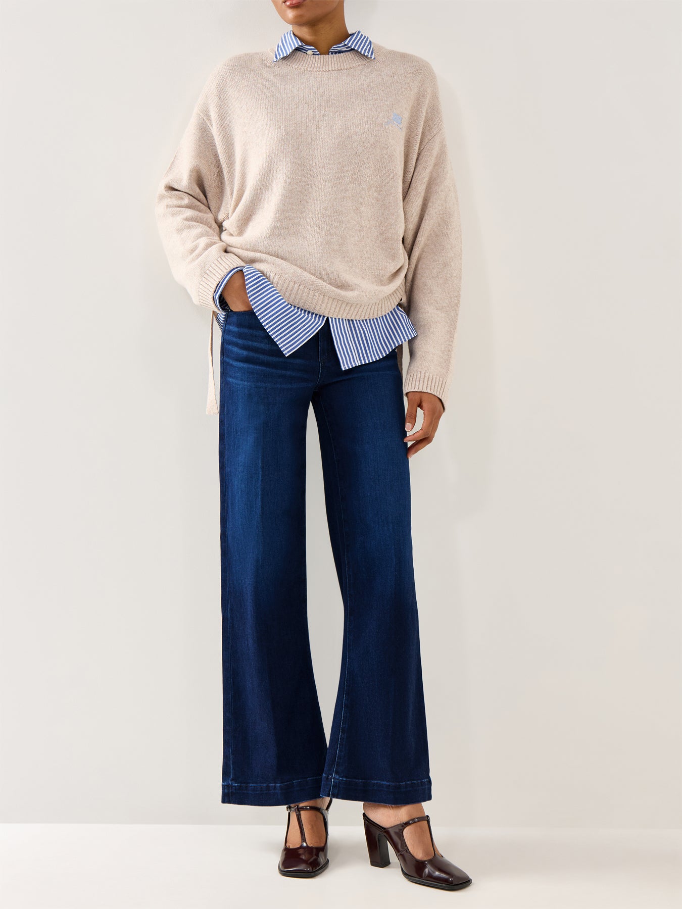 Leenah 32" Jeans Praline