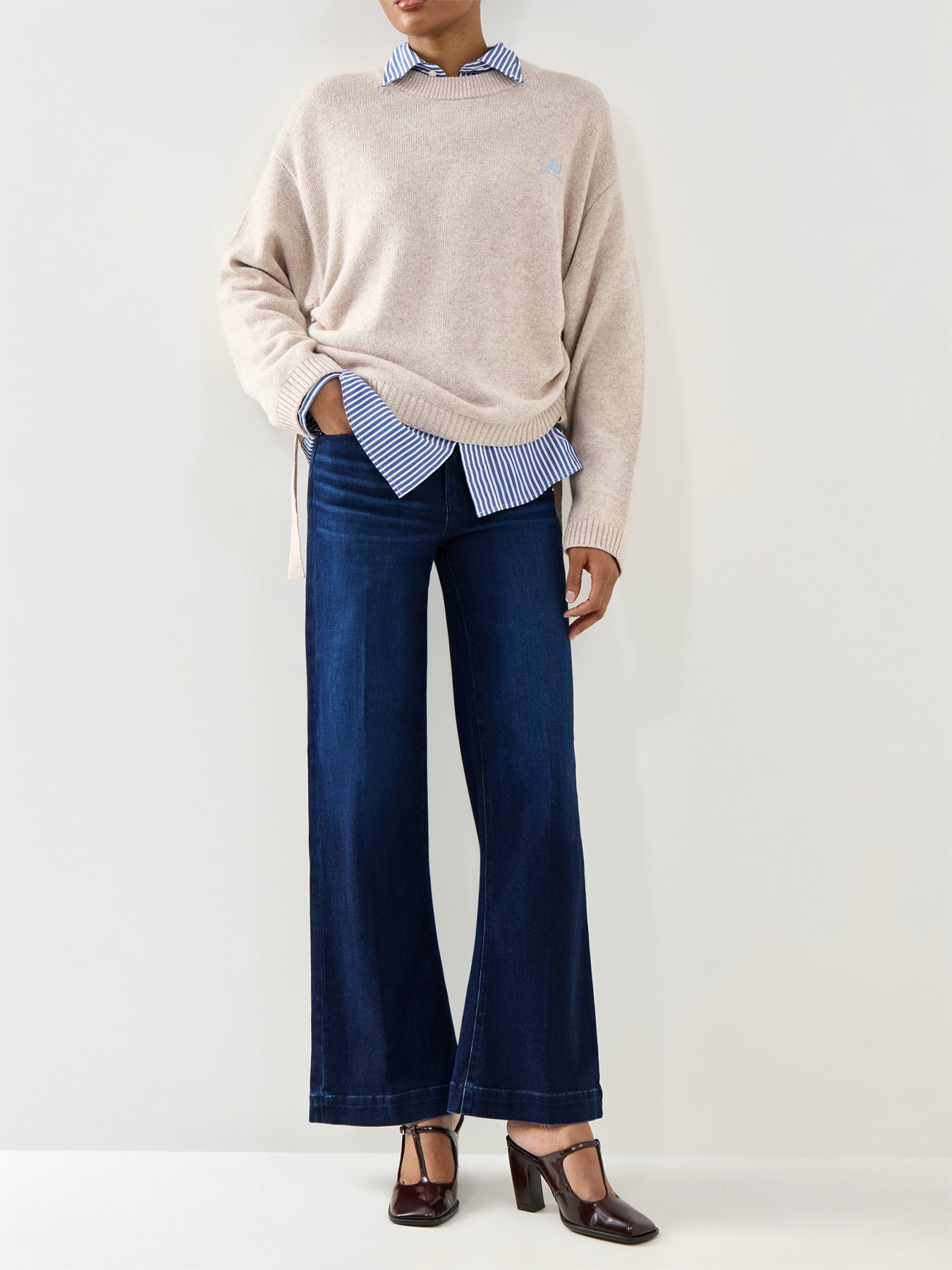 Leenah 32" Jeans Praline