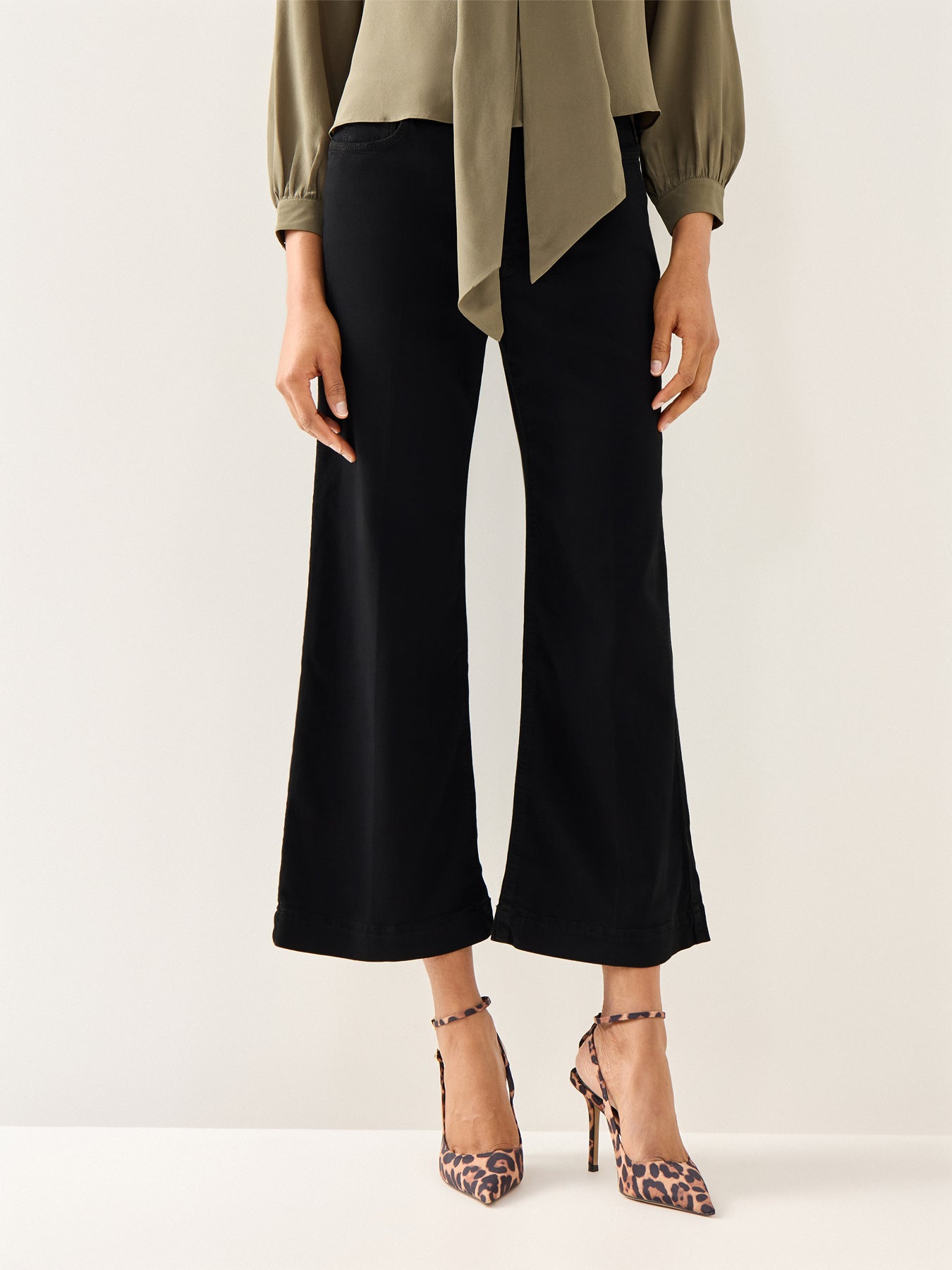 Anessa Wide Leg Jeans Black Shadow Black