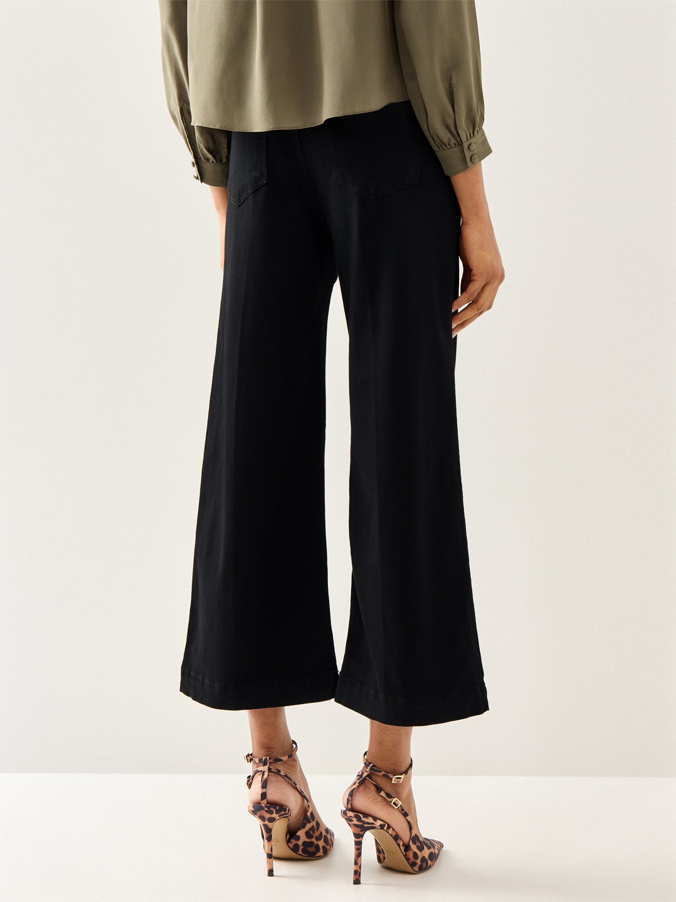 Anessa Wide Leg Jeans Black Shadow Black