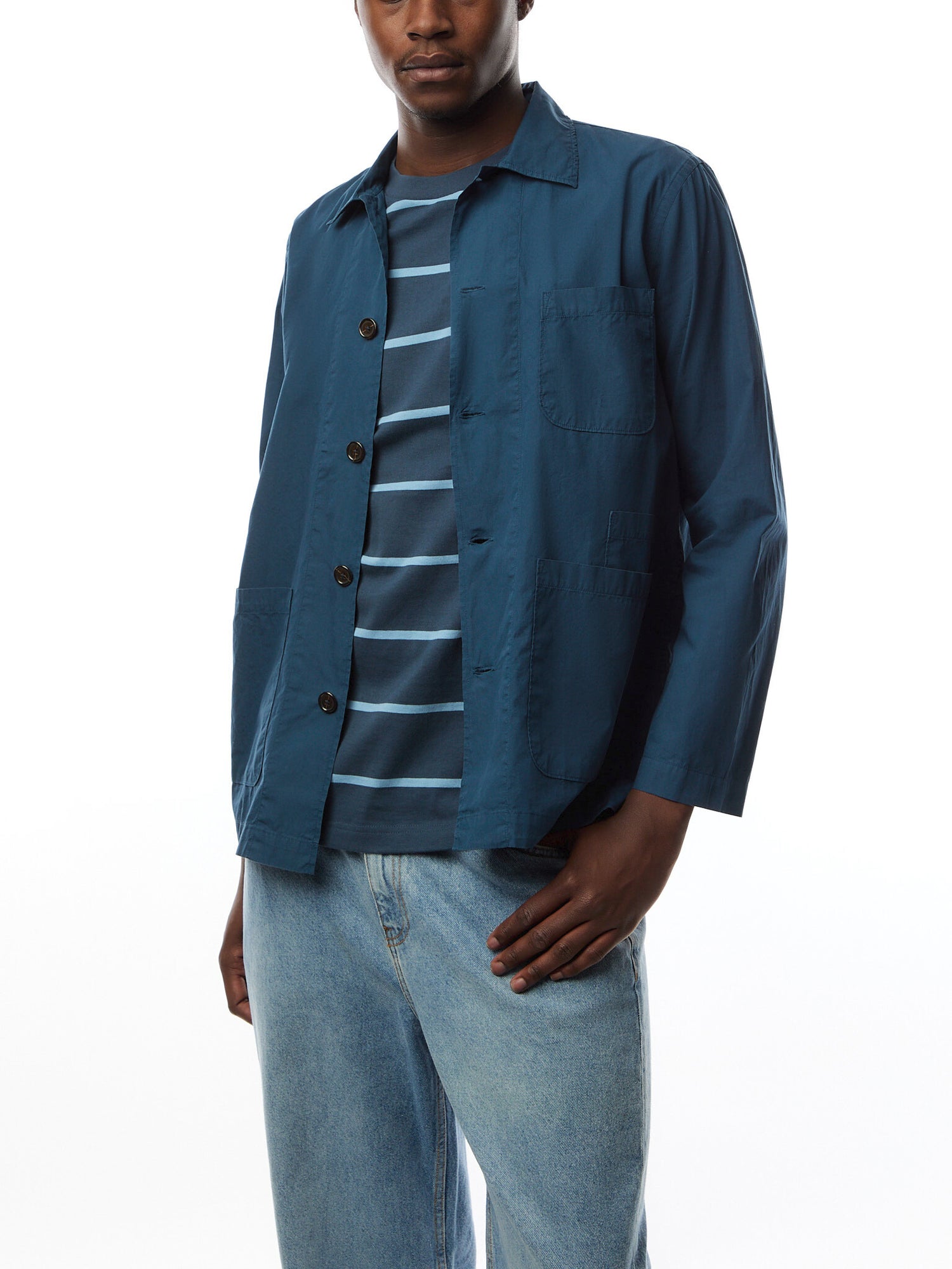 Fine Poplin Bakers Shirt