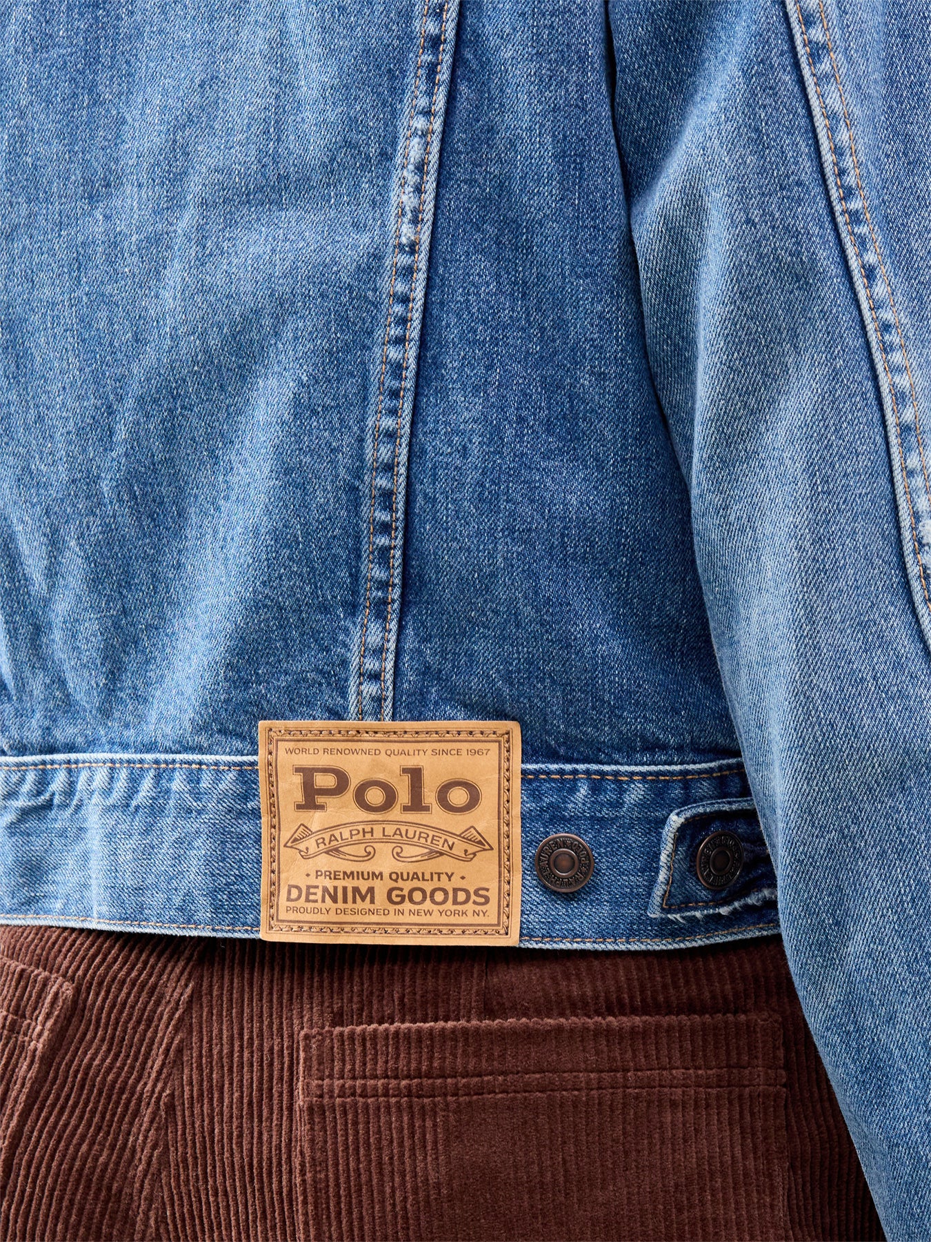 Standard Unlined Trucker Jacket Meuse Wash