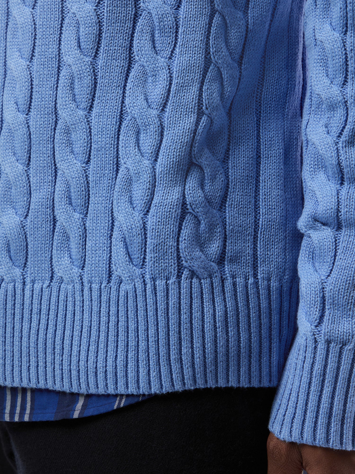 Roving Cable Knit Sweater