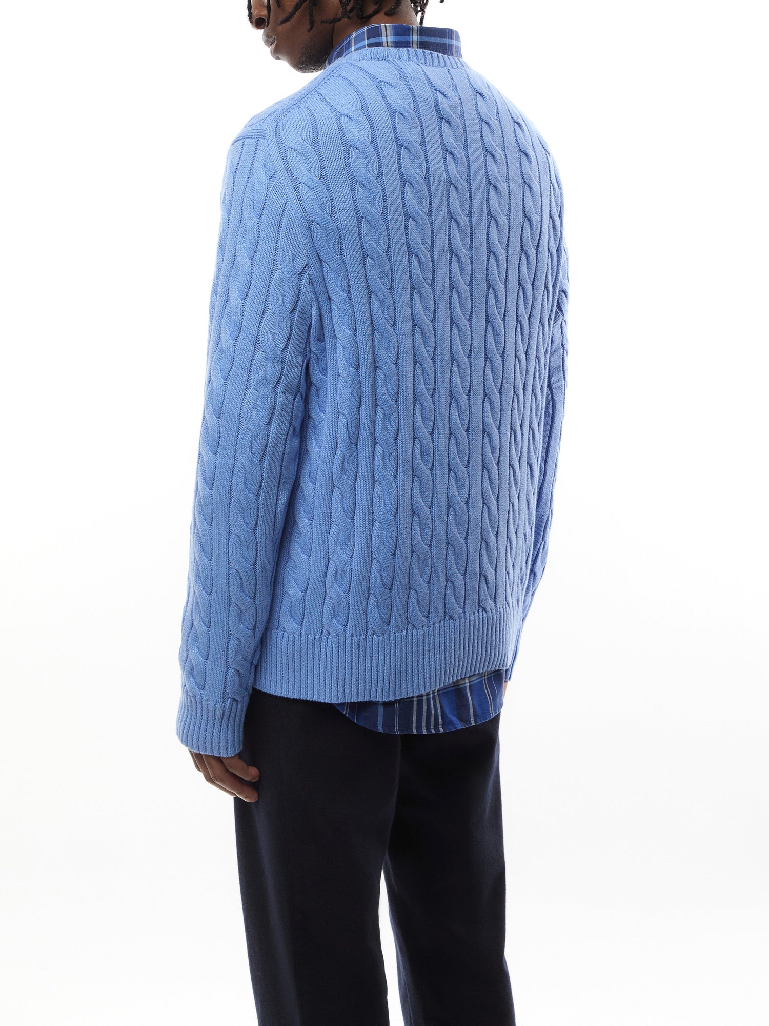 Roving Cable Knit Sweater