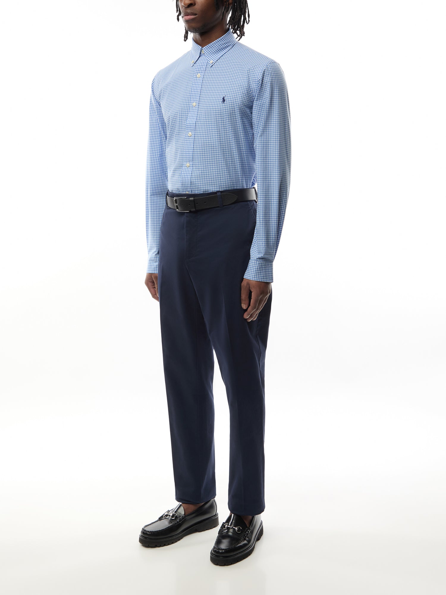 Custom Fit Stretch Poplin Shirt