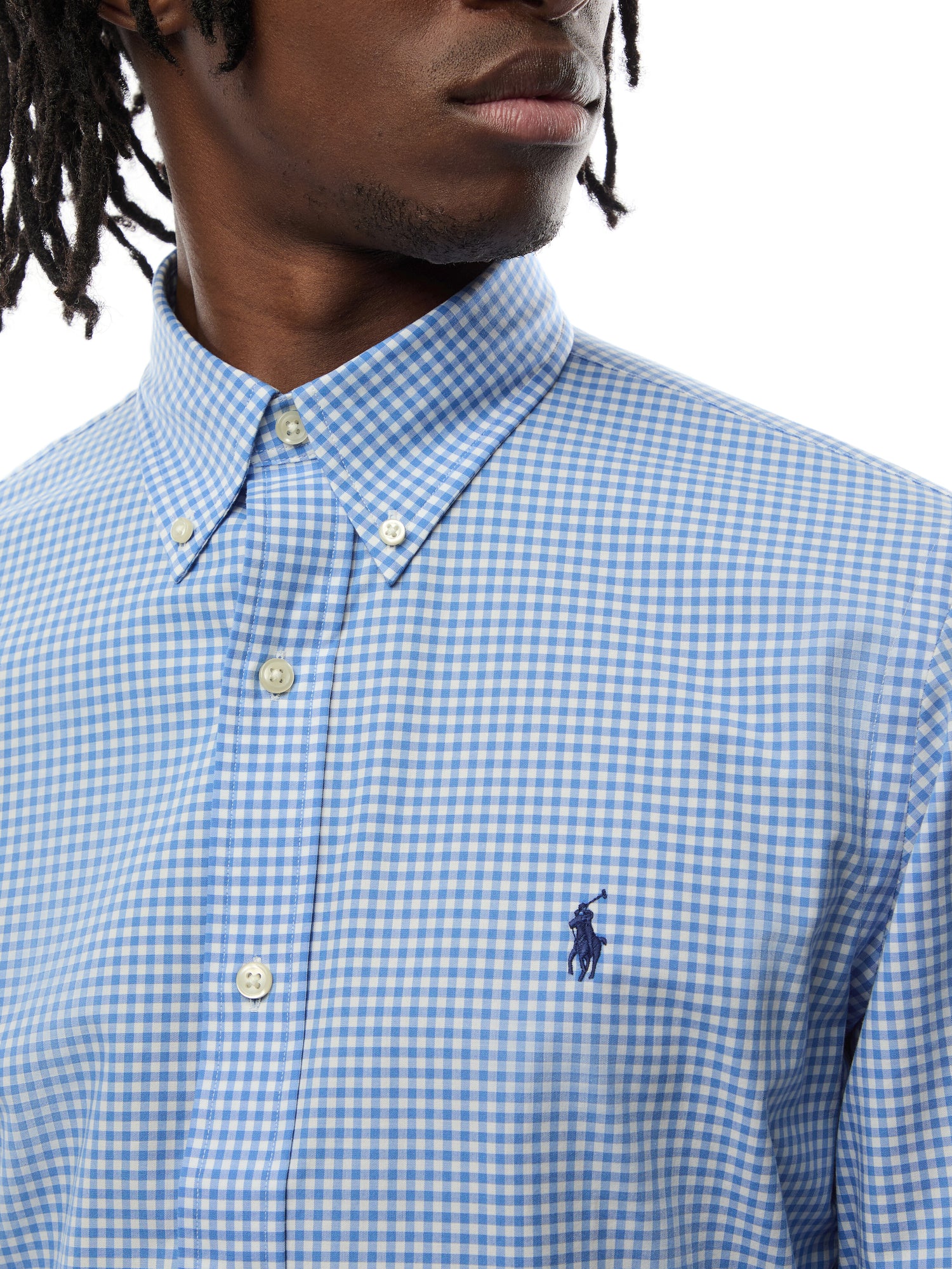 Custom Fit Stretch Poplin Shirt