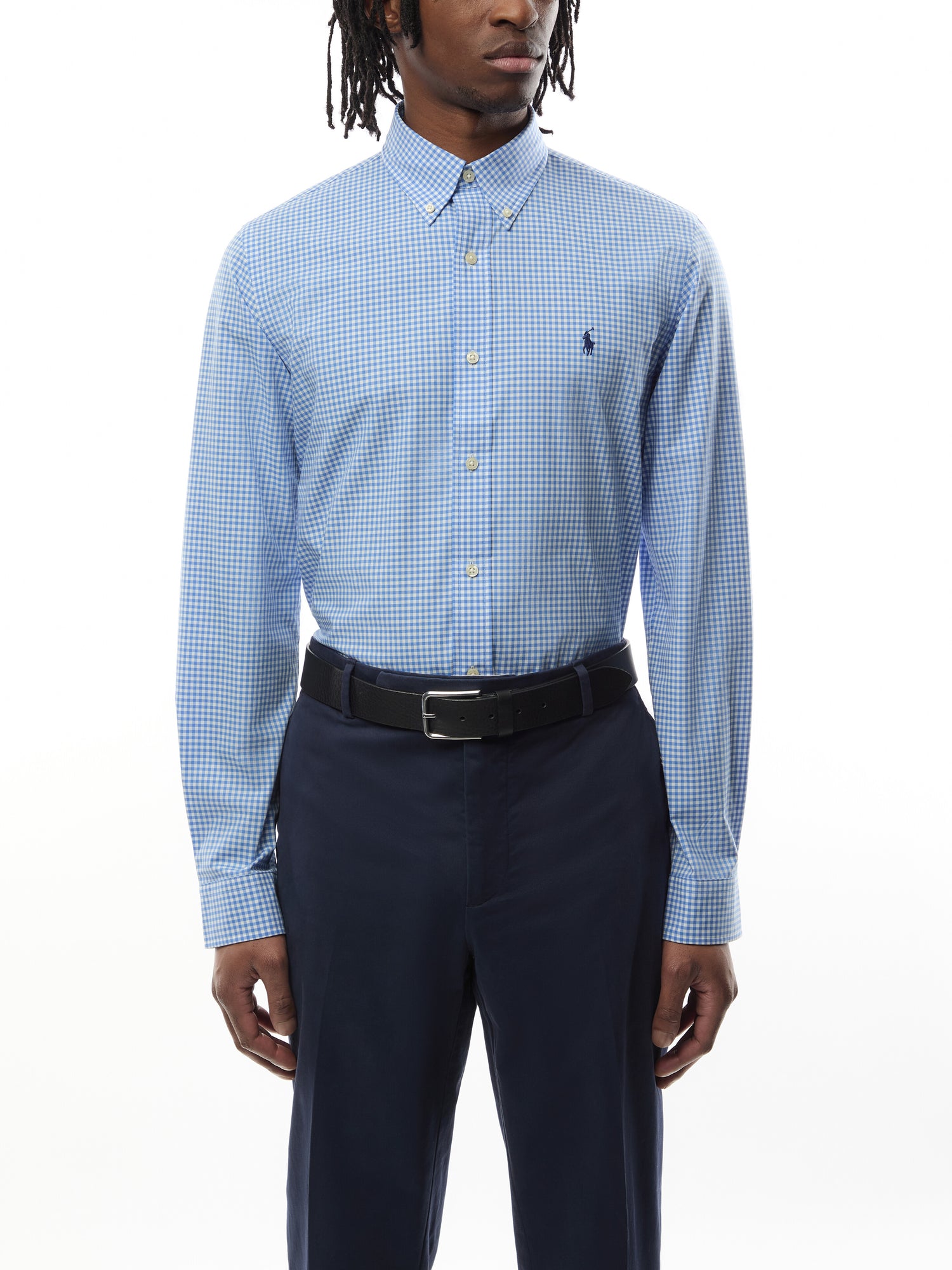 Custom Fit Stretch Poplin Shirt