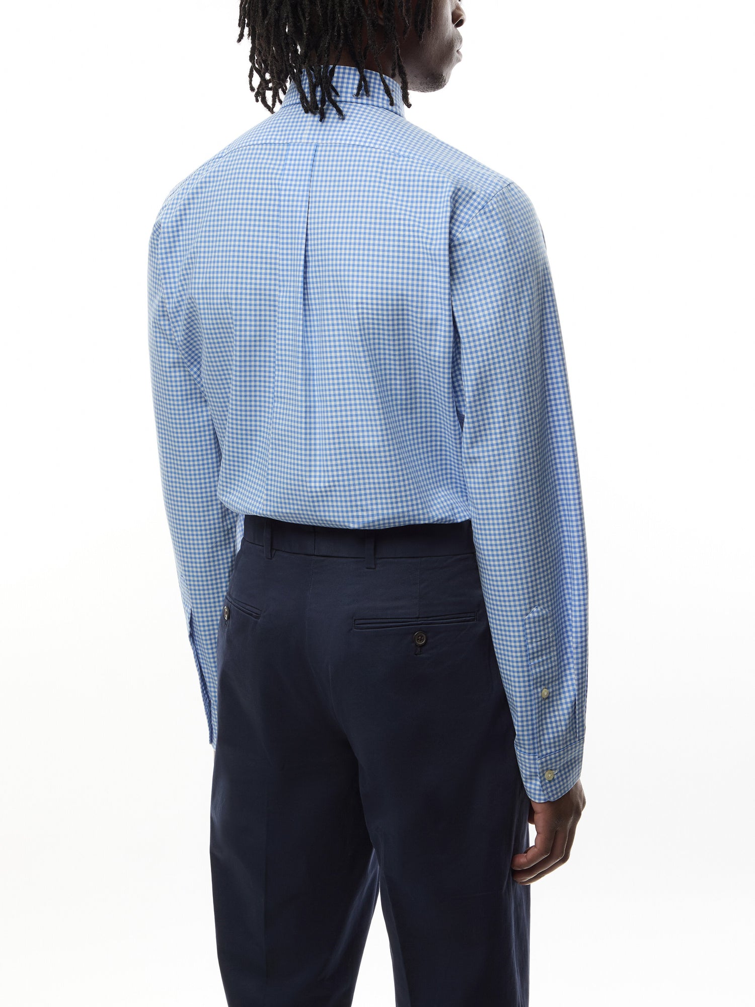 Custom Fit Stretch Poplin Shirt