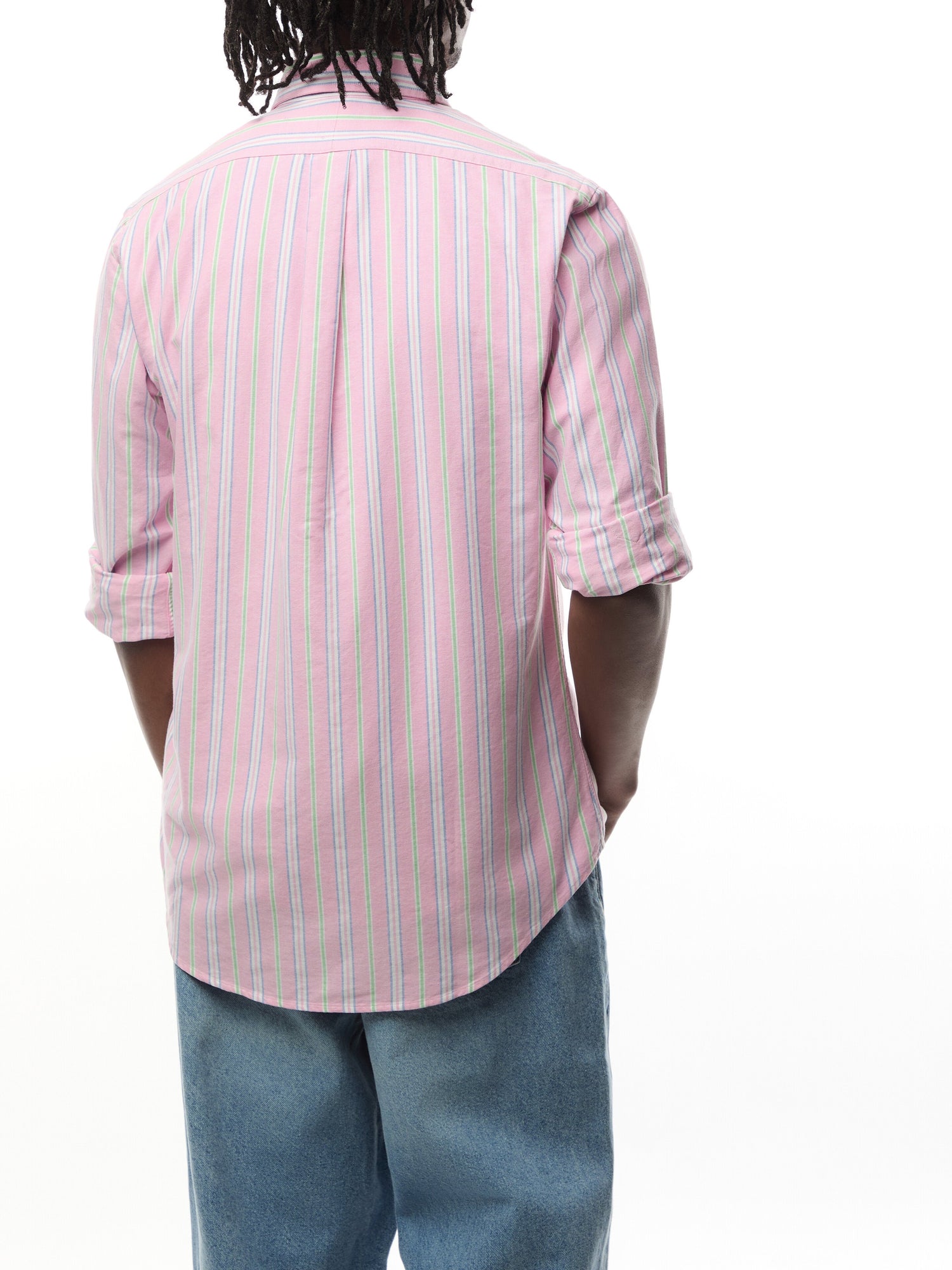 Custom Fit Oxford Stripe Shirt