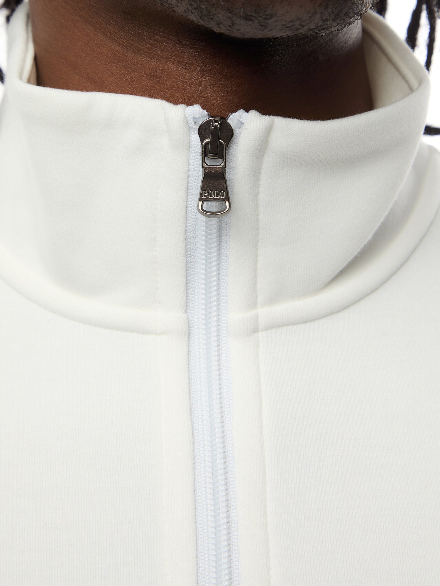 Double Knit Quarter Zip Sweatshirt
