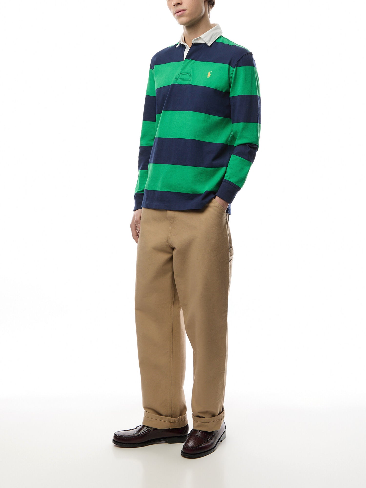 Iconic Stripe Rugby Shirt