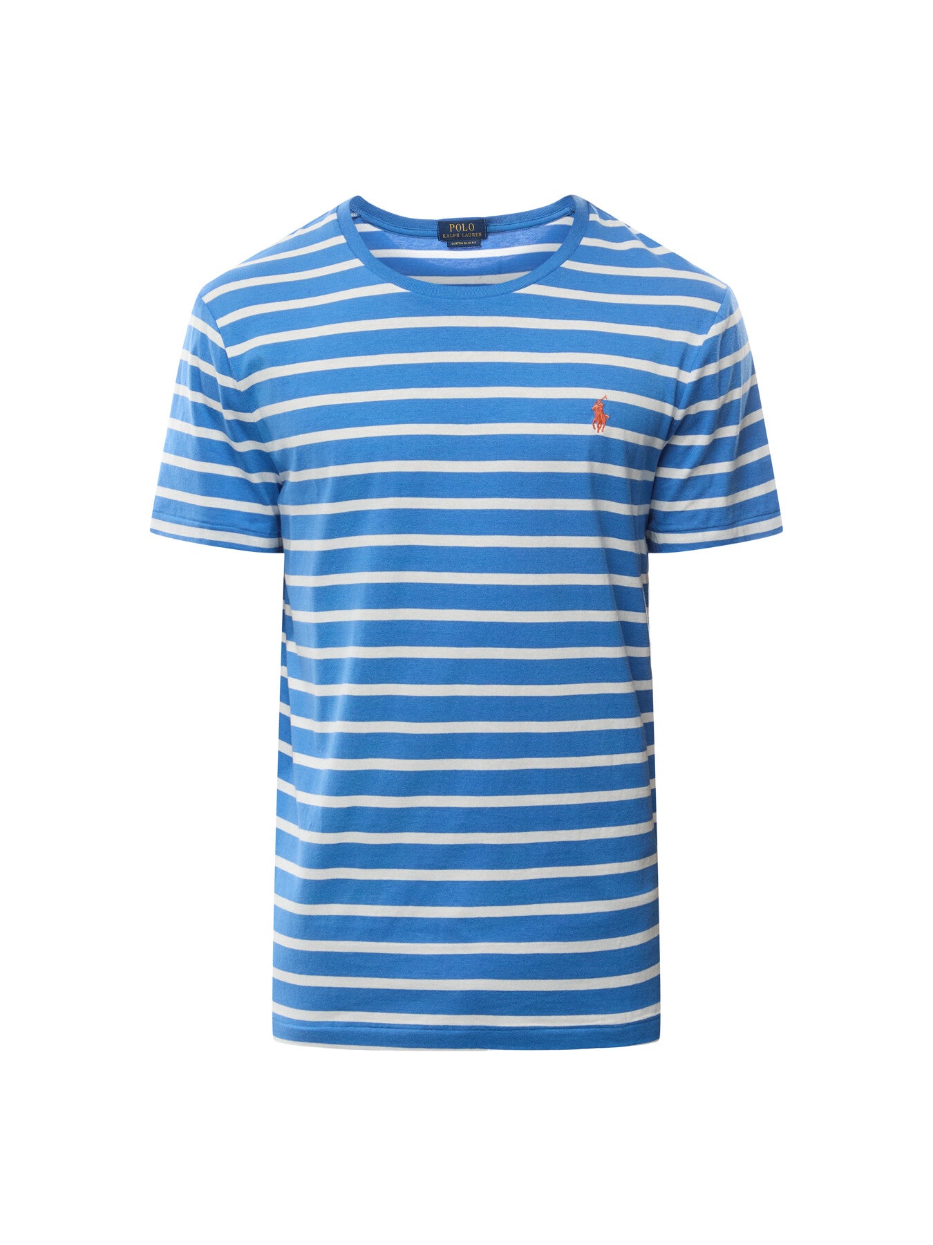 Custom Slim Fit Striped Jersey T-Shirt