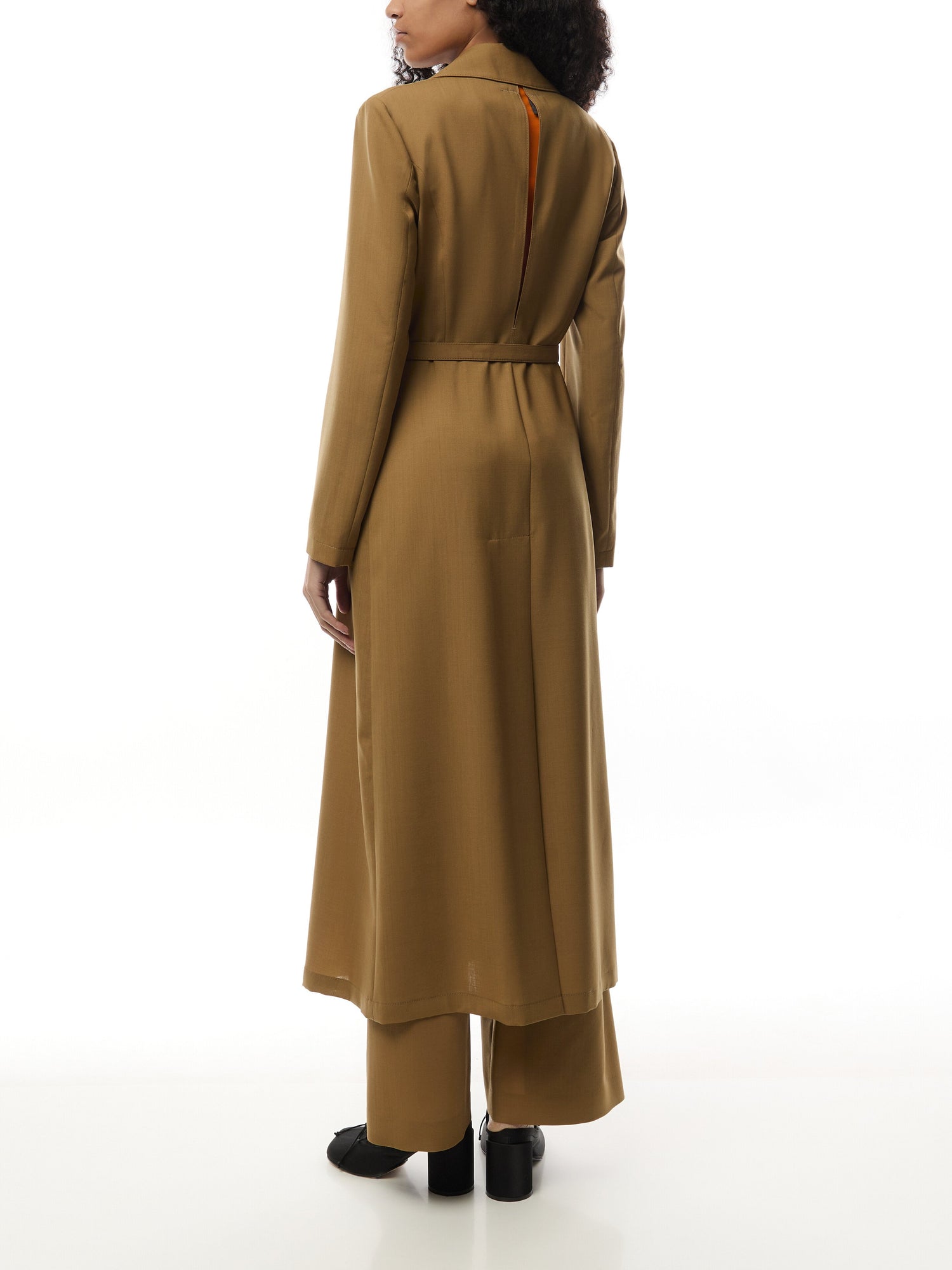 Belted Long Coat