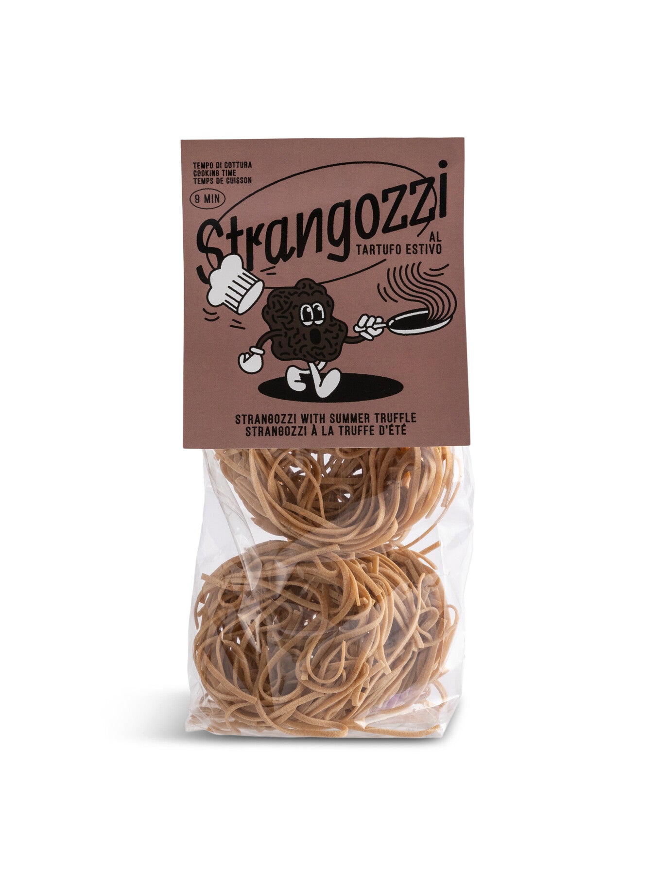 Strangozzi pasta with black truffle