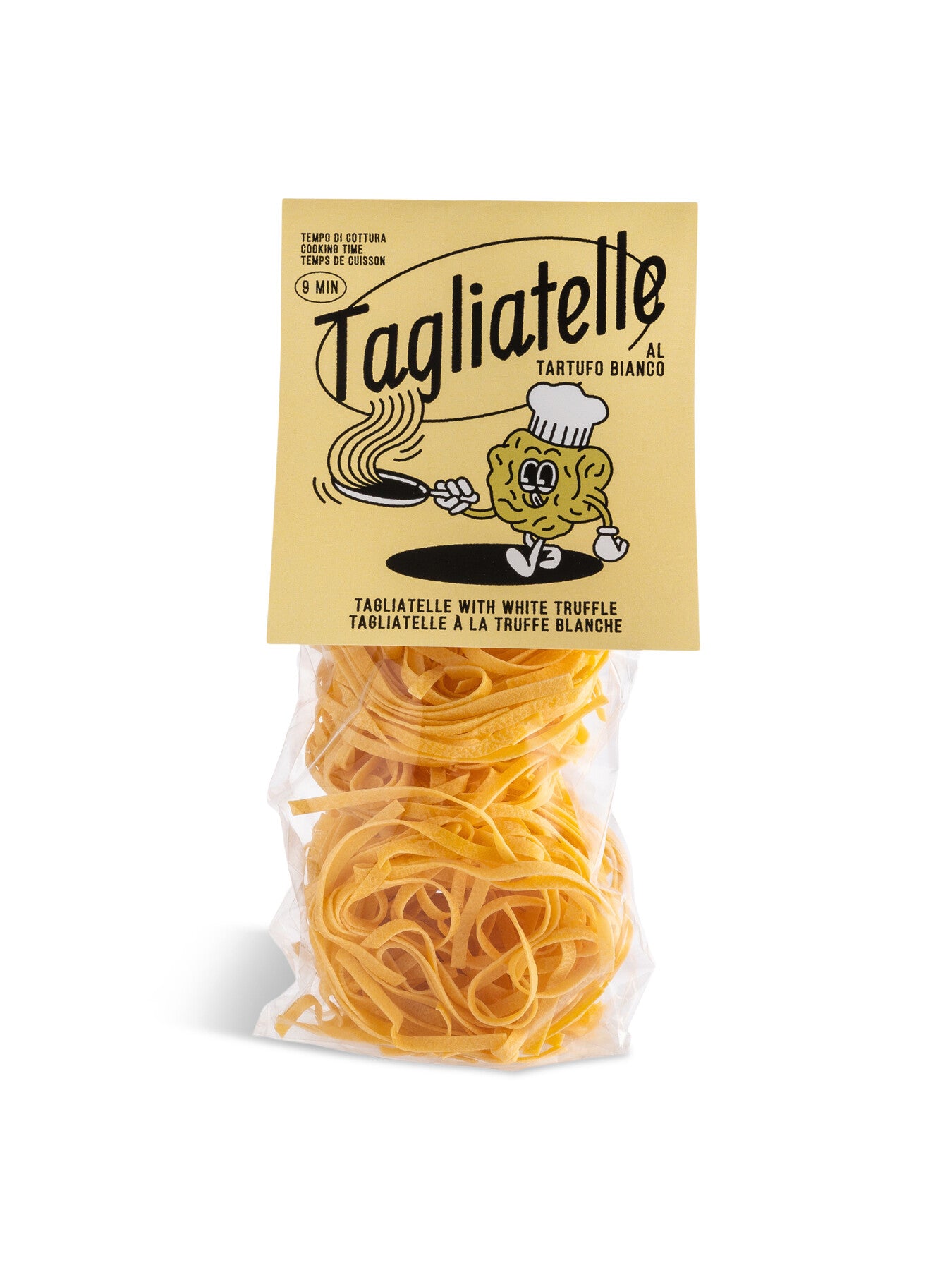 Tagliatelle pasta with white truffle