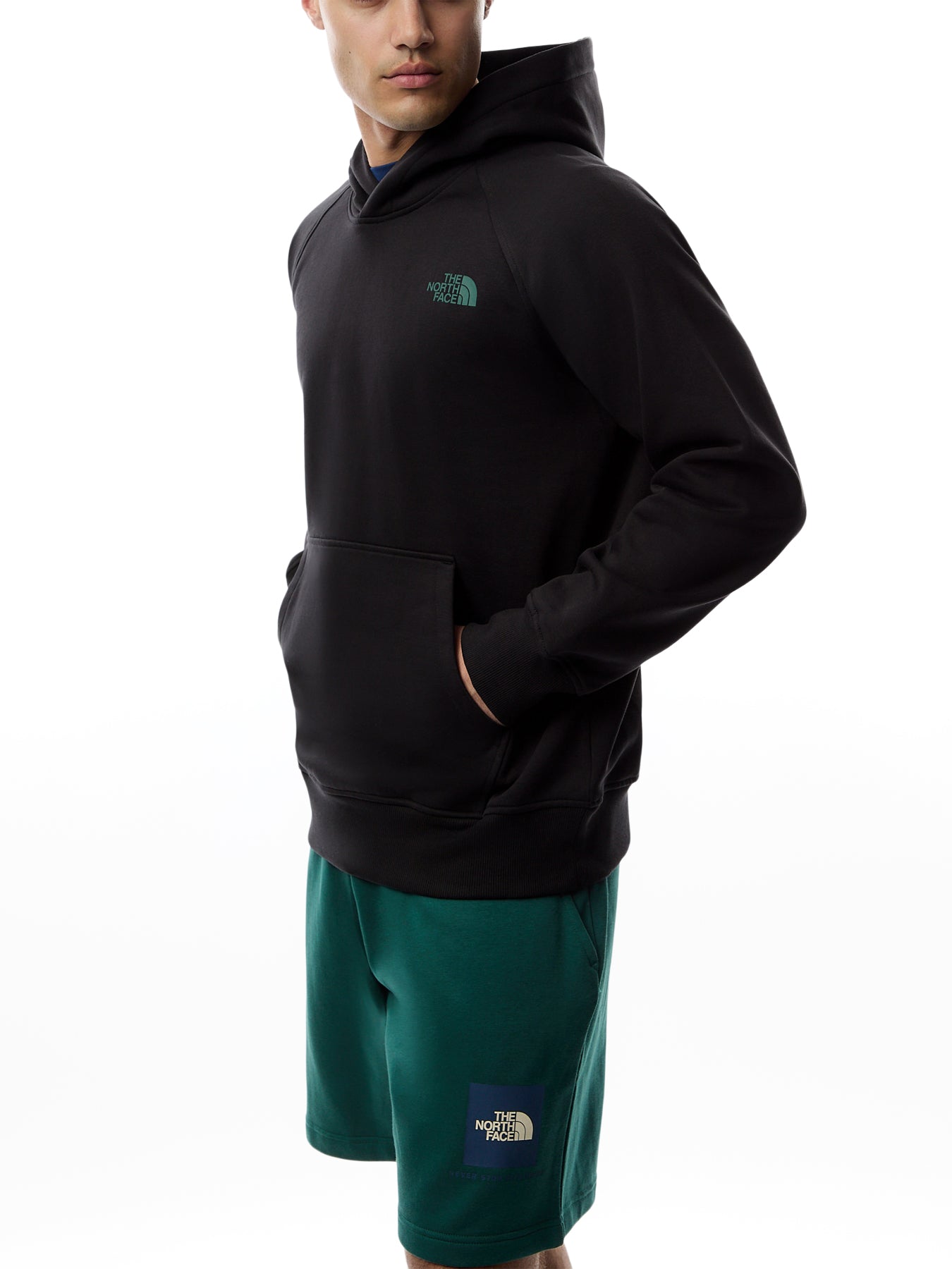 Raglan Box Tailgird Infill Hoodie