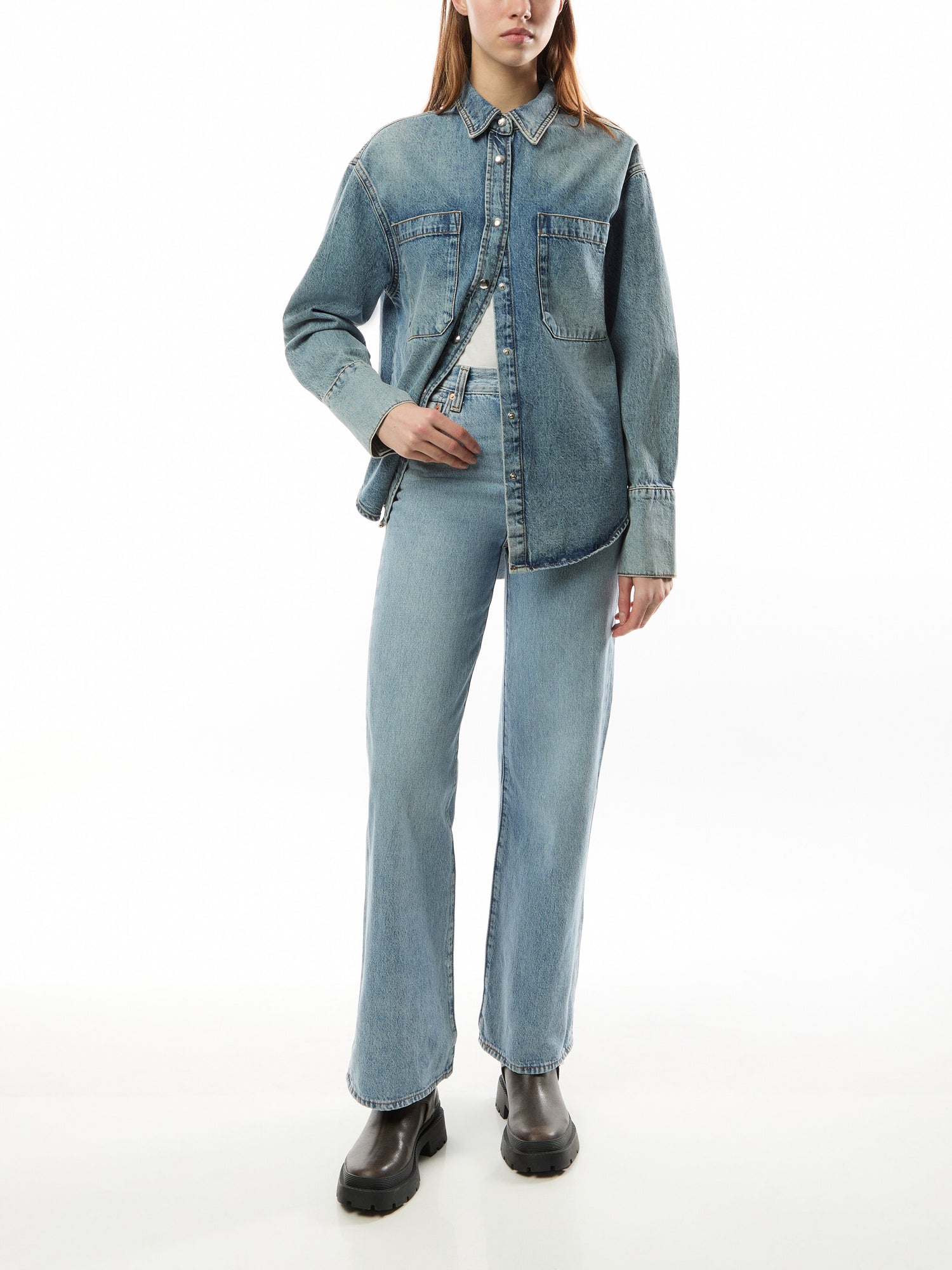 Ribcage Wide Leg Jeans