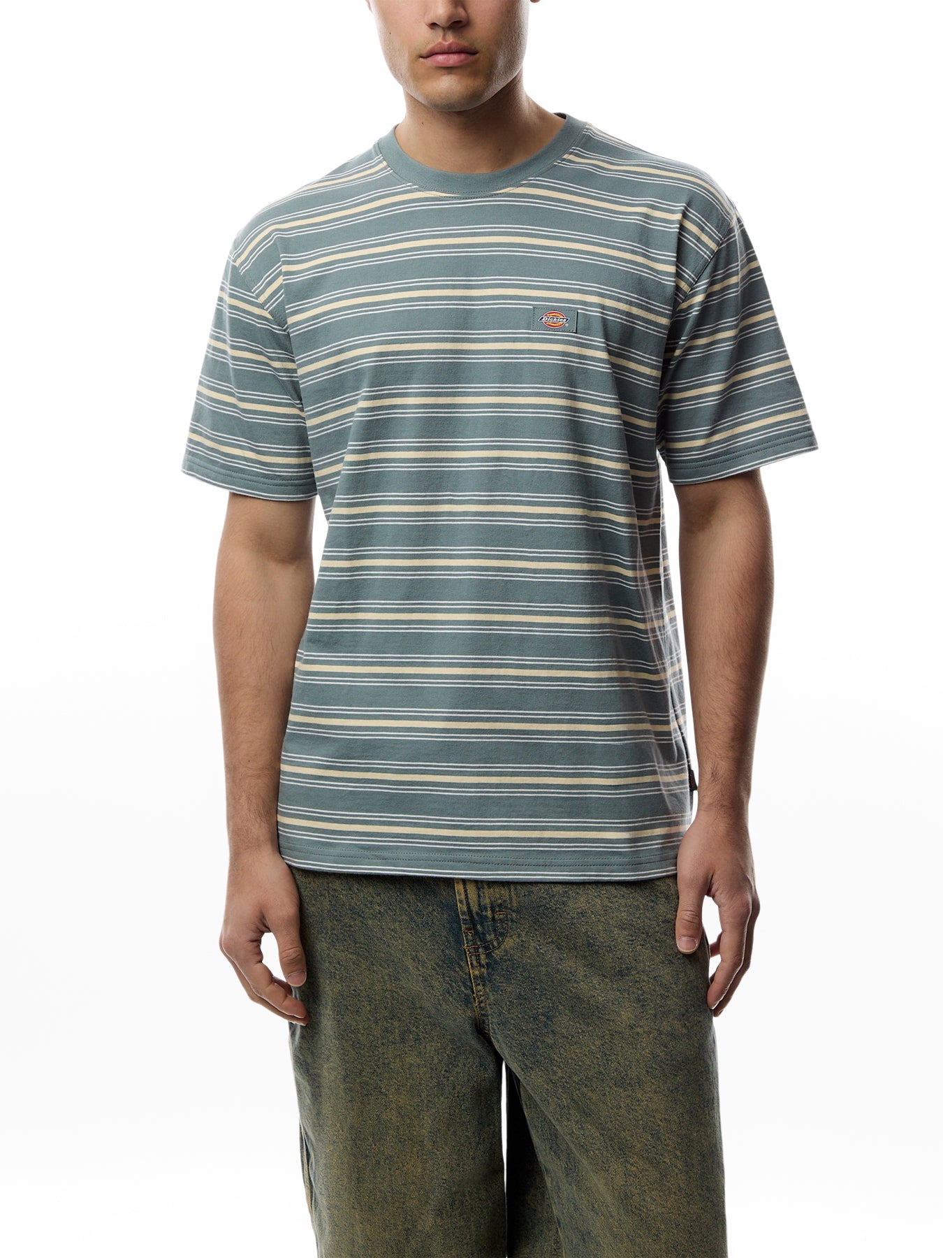 Lewistown Stripe Short Sleeves Tee