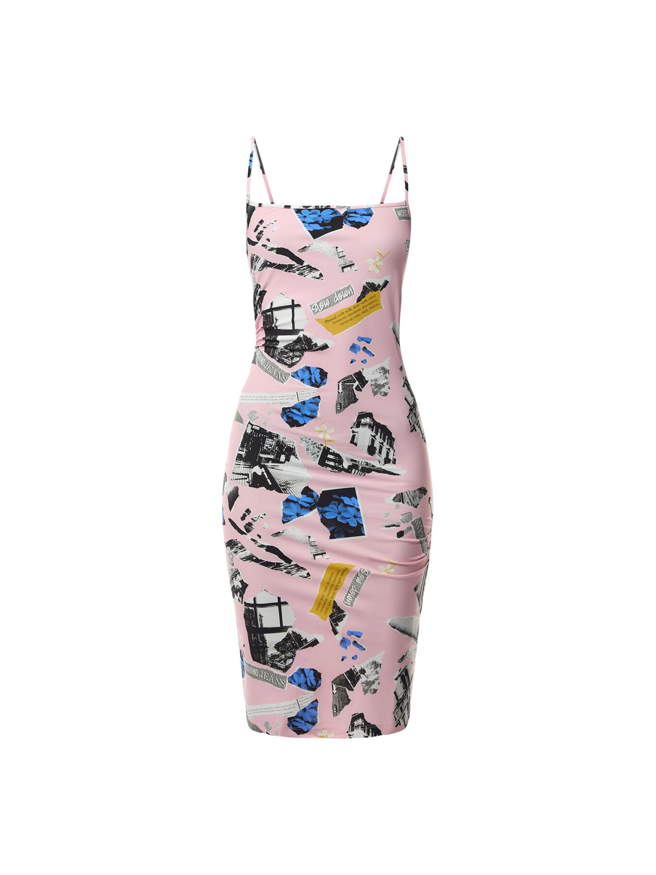 Punk Print Lycra Dress