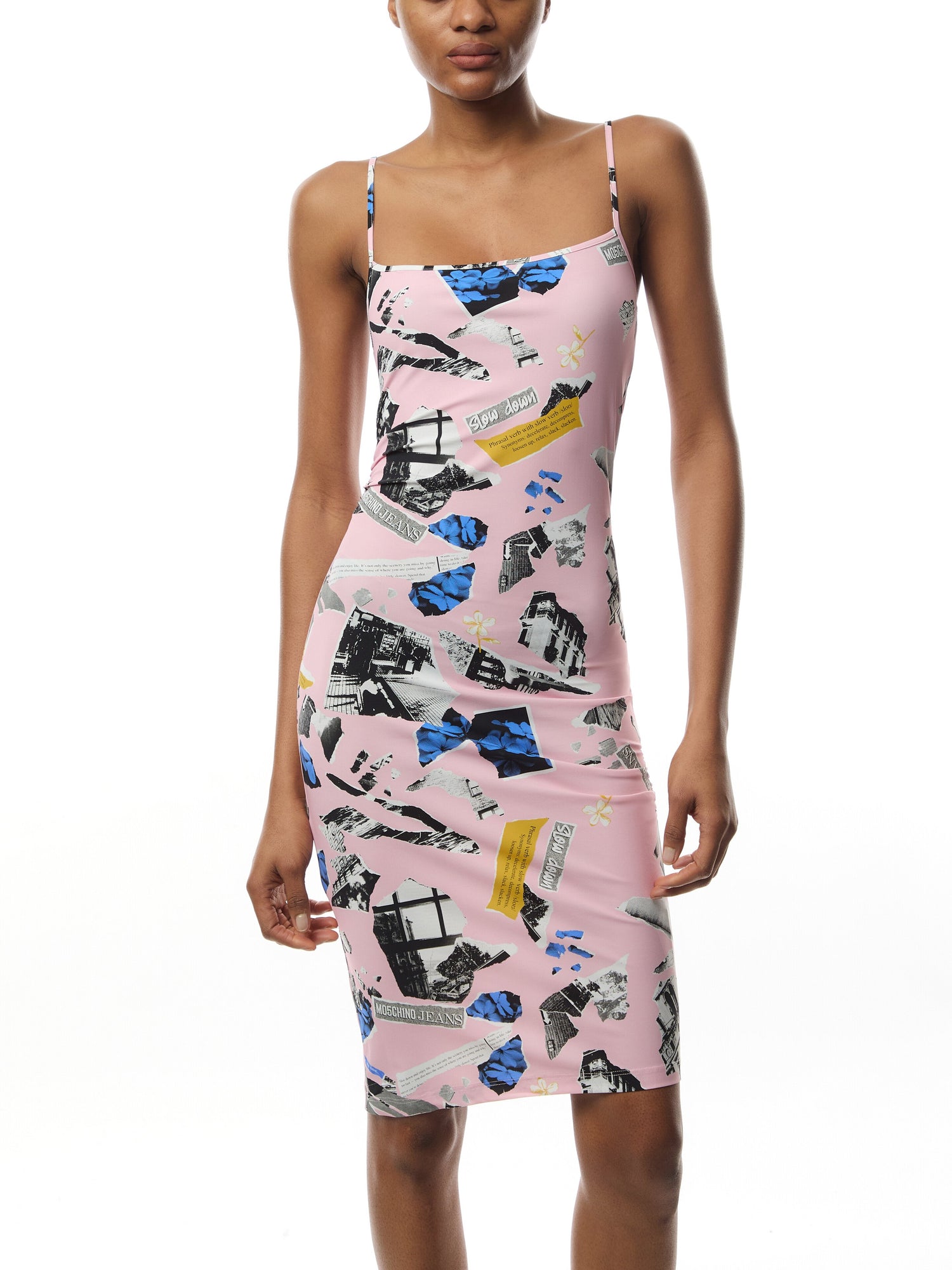 Punk Print Lycra Dress