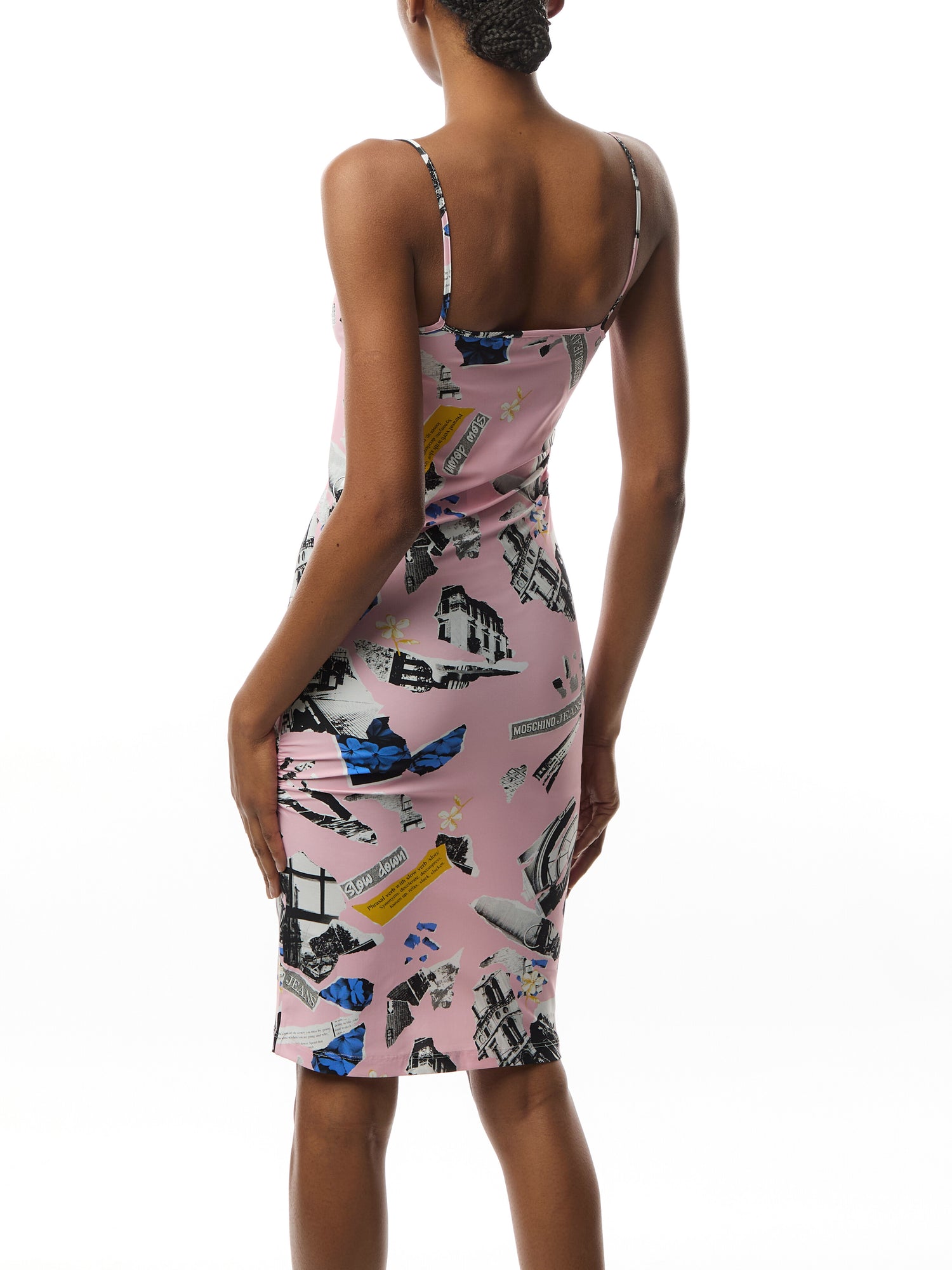 Punk Print Lycra Dress