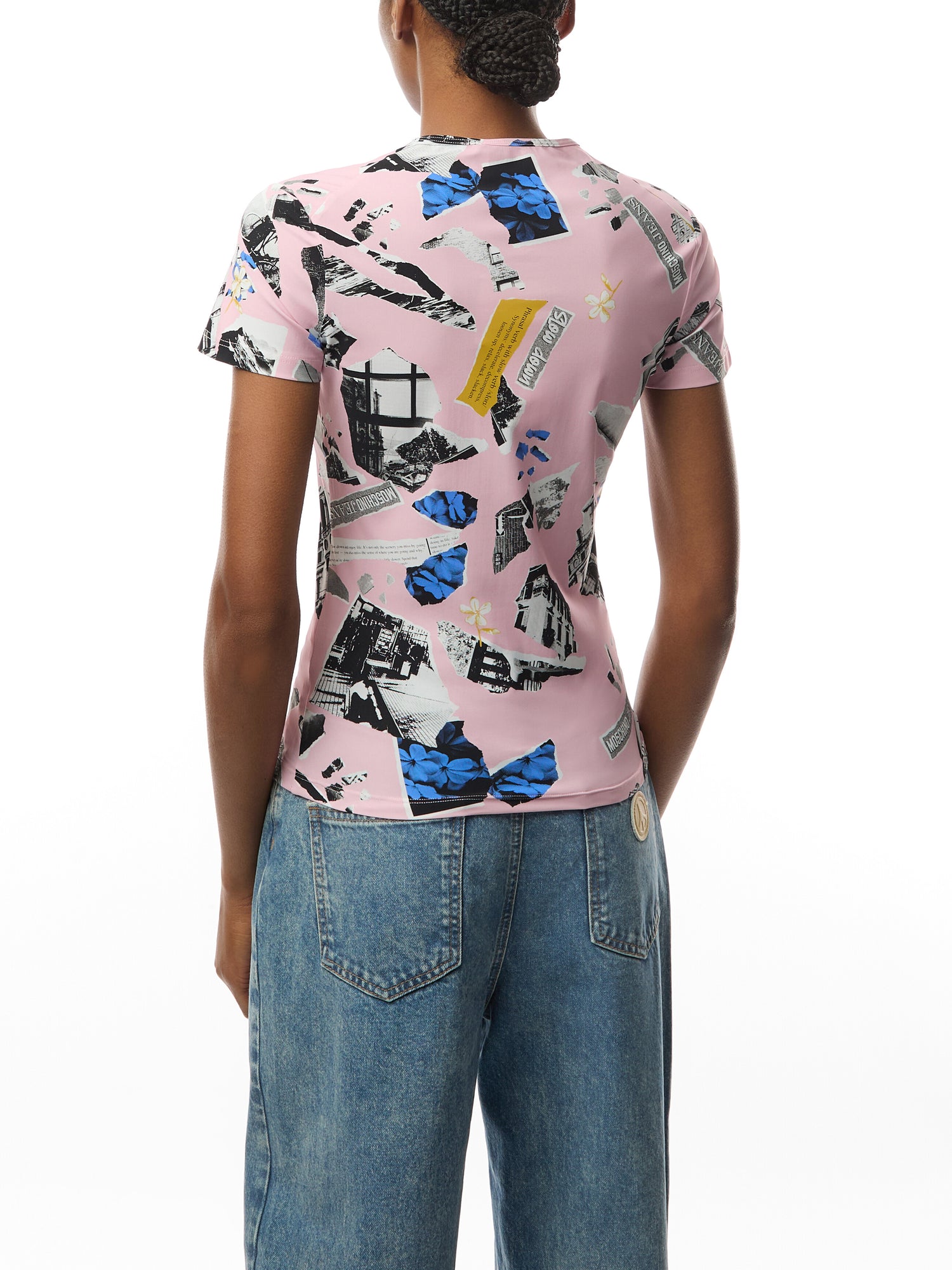 Punk Print Lycra T-Shirt