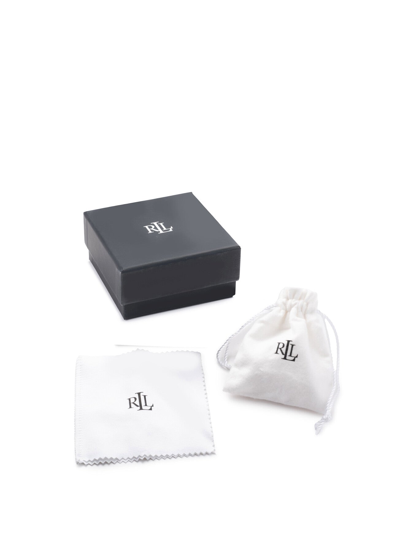 Sterling Silver Logo Stud Earrings