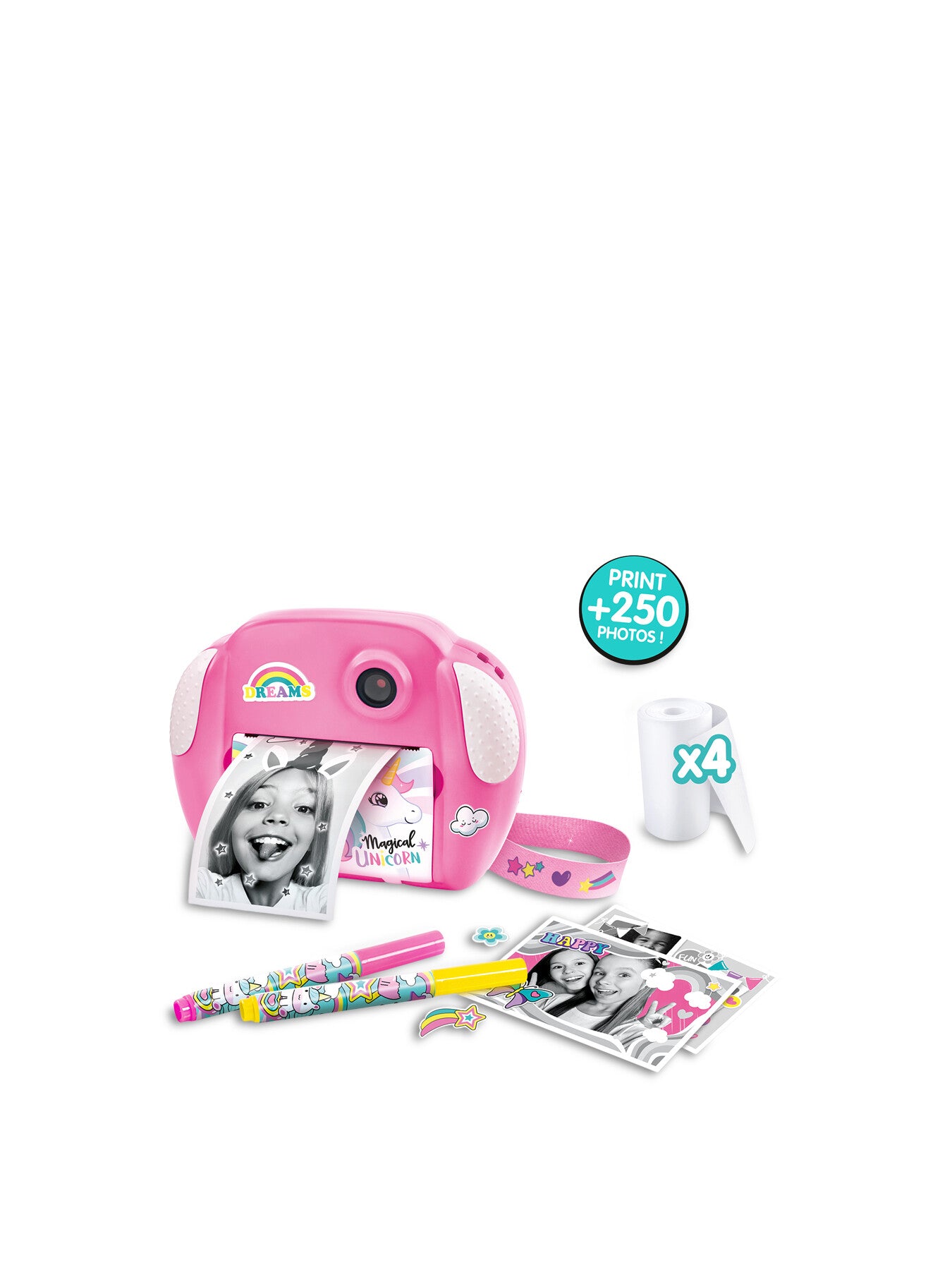 Photo Creator Kids Instant Print Camera Unicorn