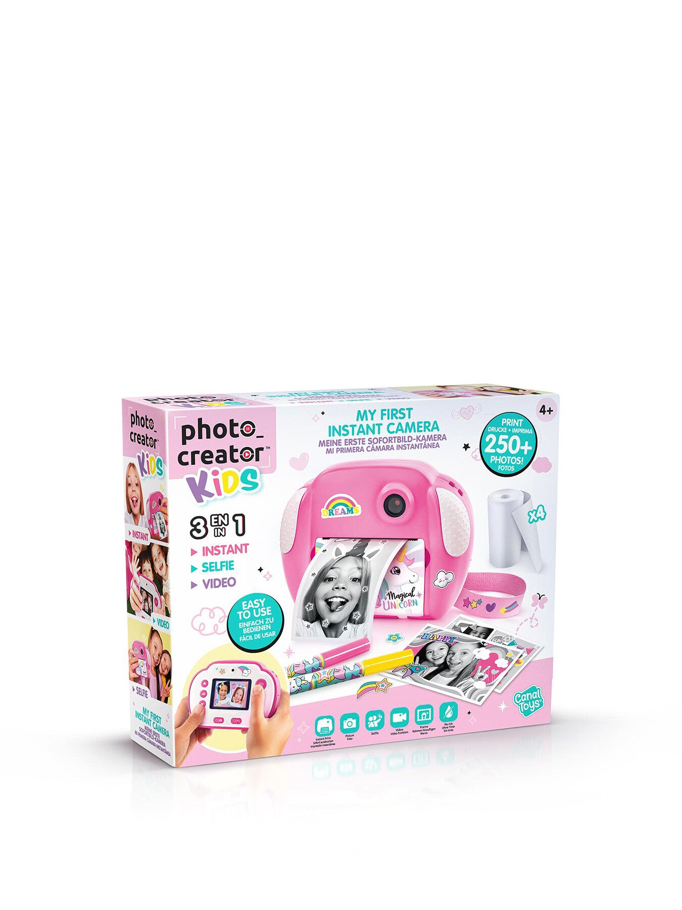 Photo Creator Kids Instant Print Camera Unicorn