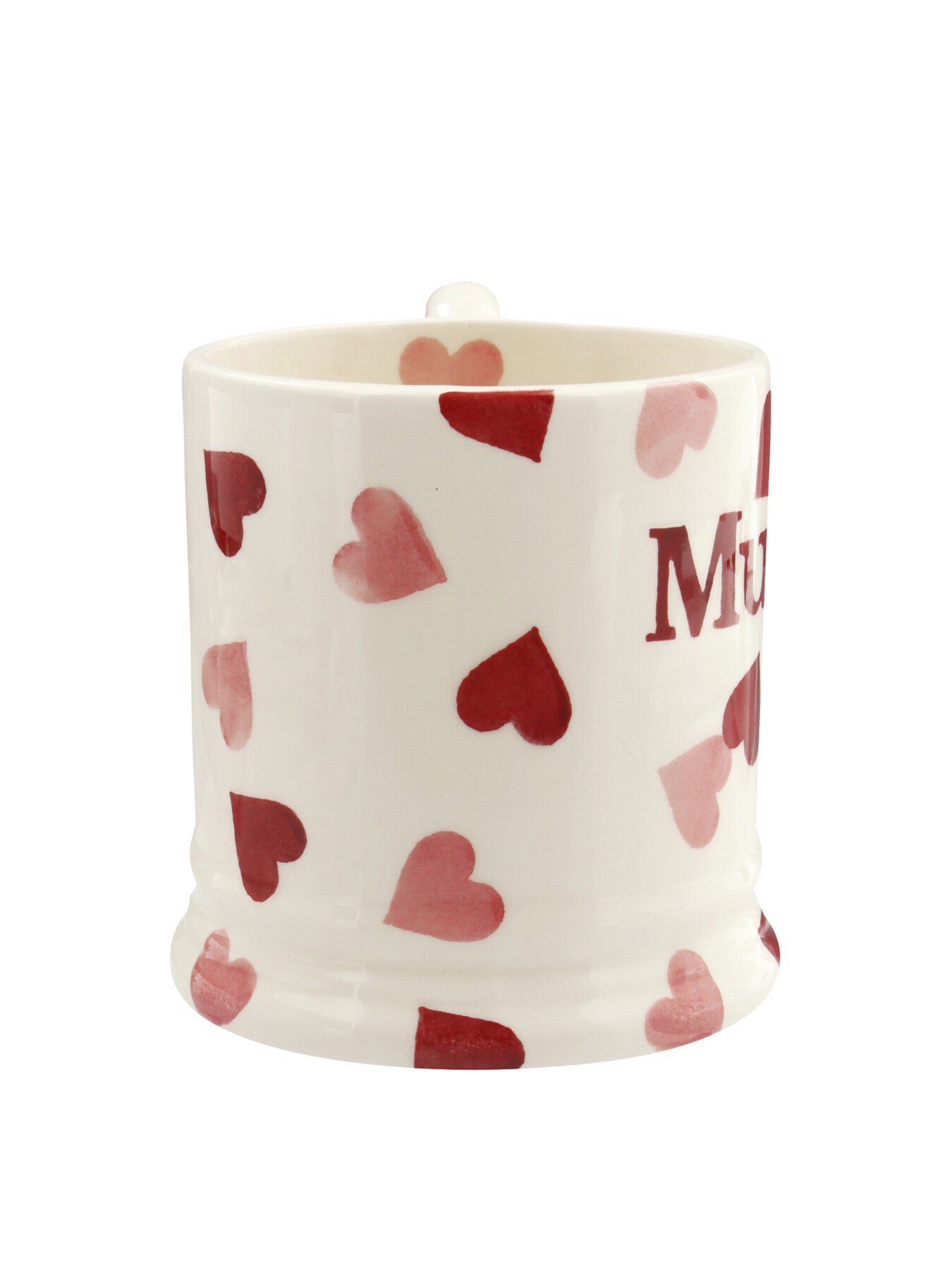Pink Hearts Mummy 1/2 Pint Mug