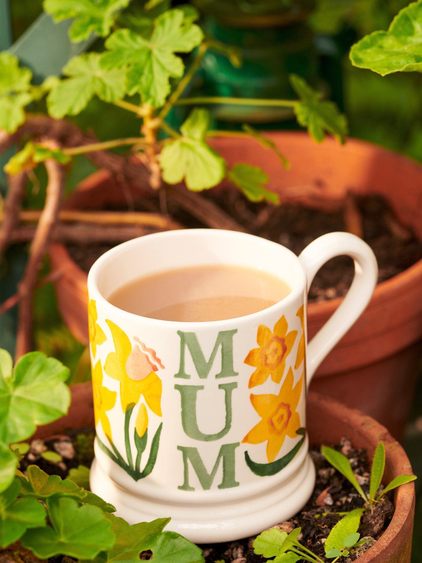 Daffodil Mum 1/2 Pint Mug