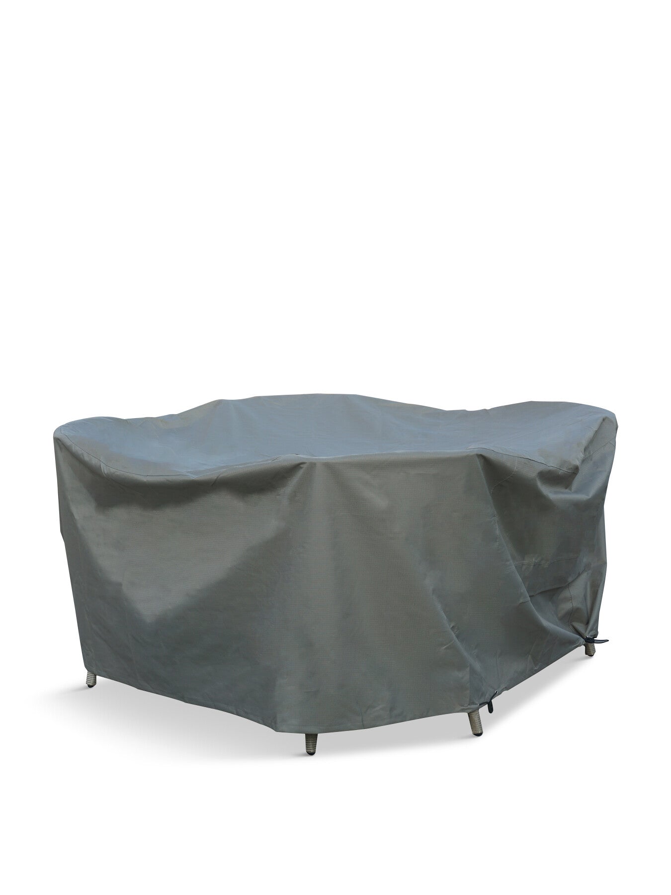 Round Dining Table Set Cover - Khaki