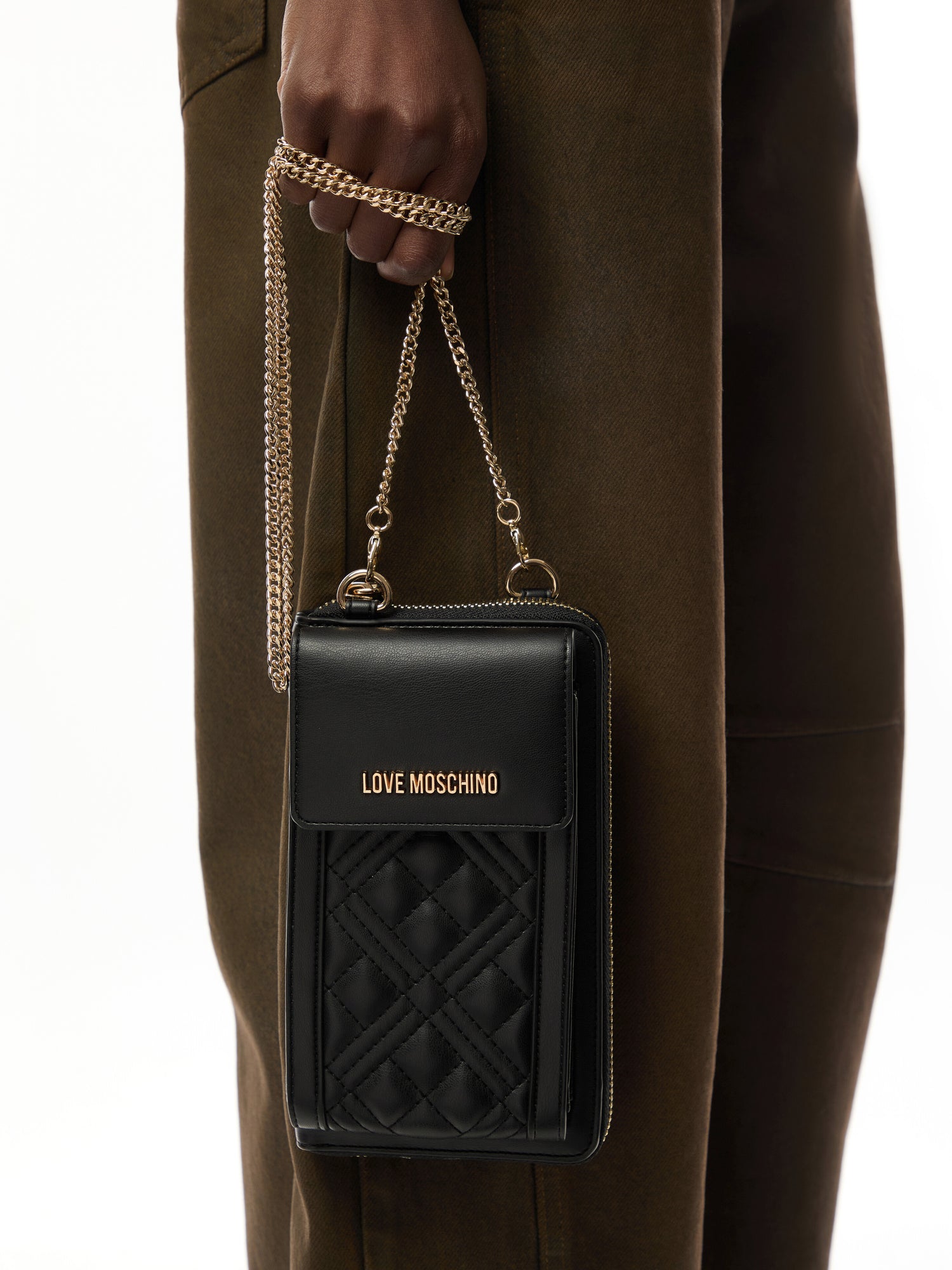 Quilted Phone Crossbody