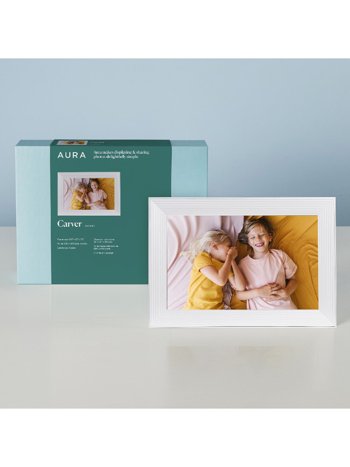 Carver WiFi-connected Solid Picture Frame