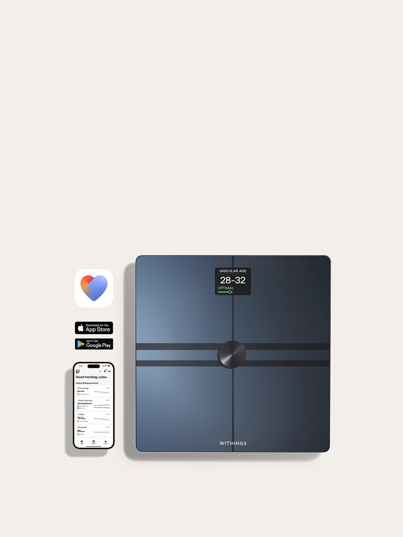 Body Comp Scale Black