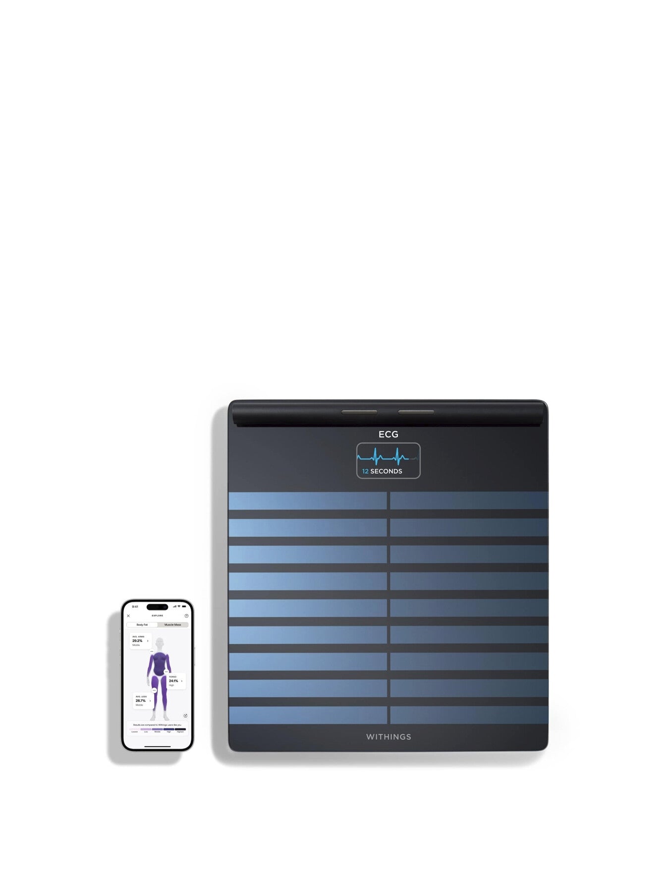 Body Scan Scale Black