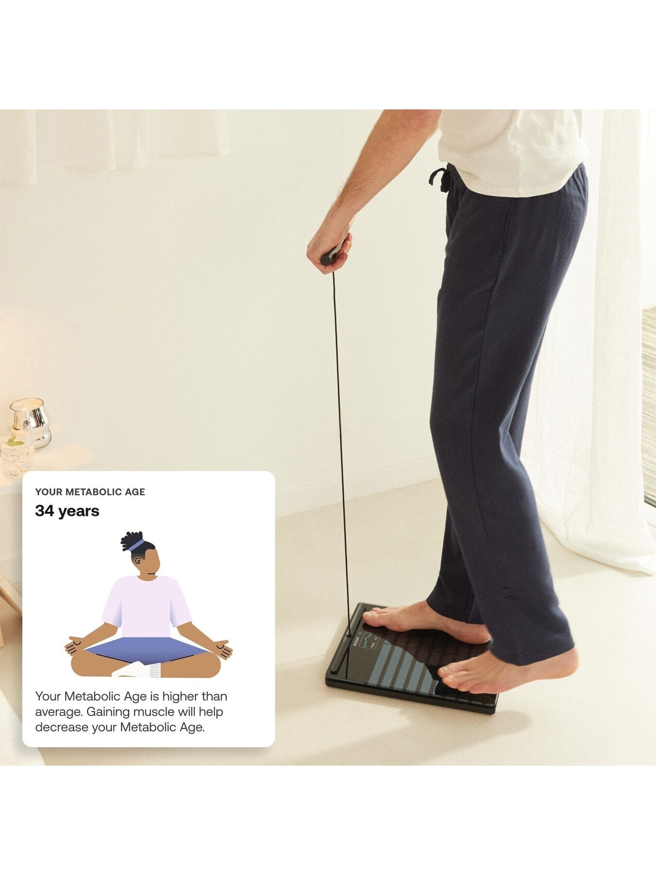 Body Scan Scale Black