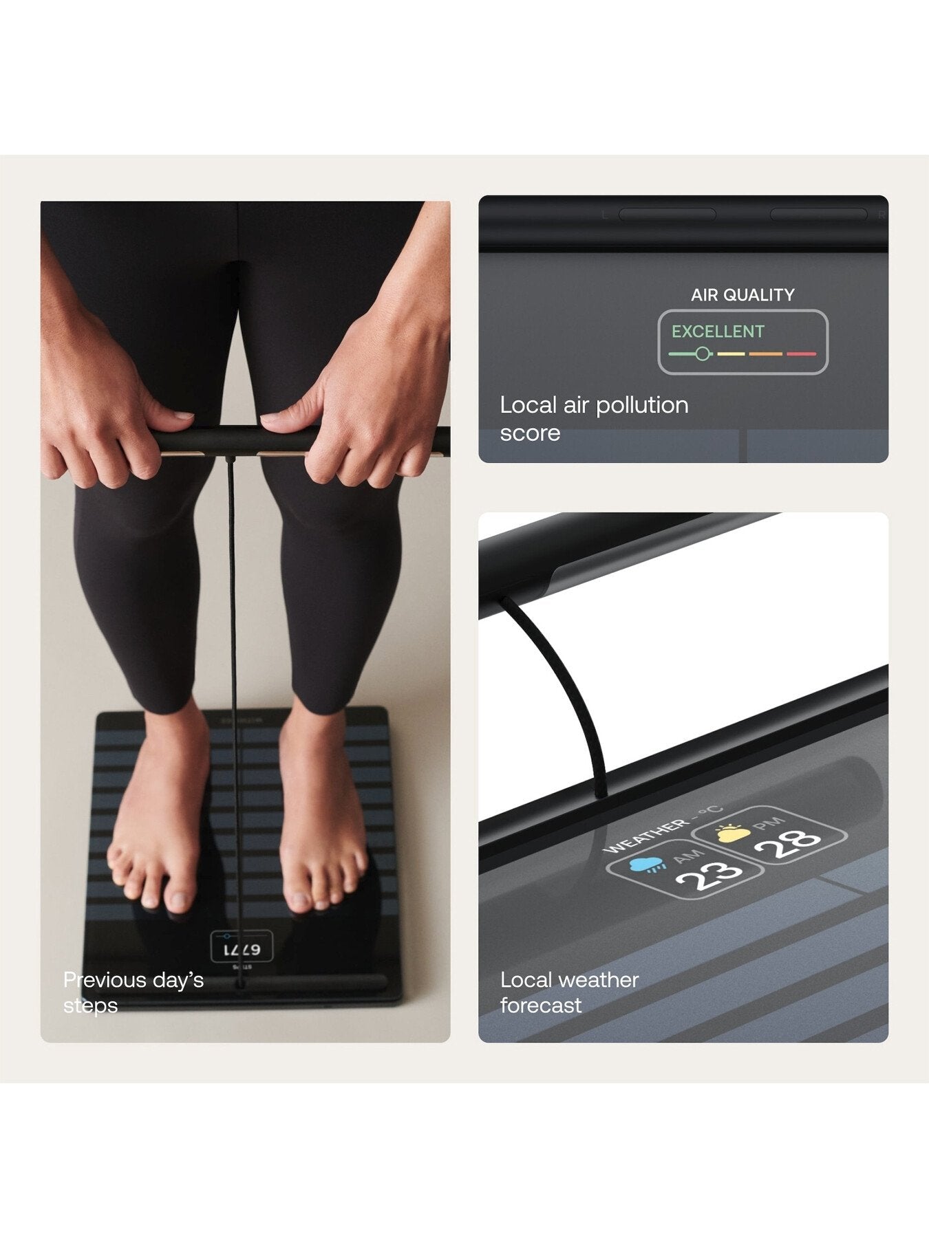 Body Scan Scale Black