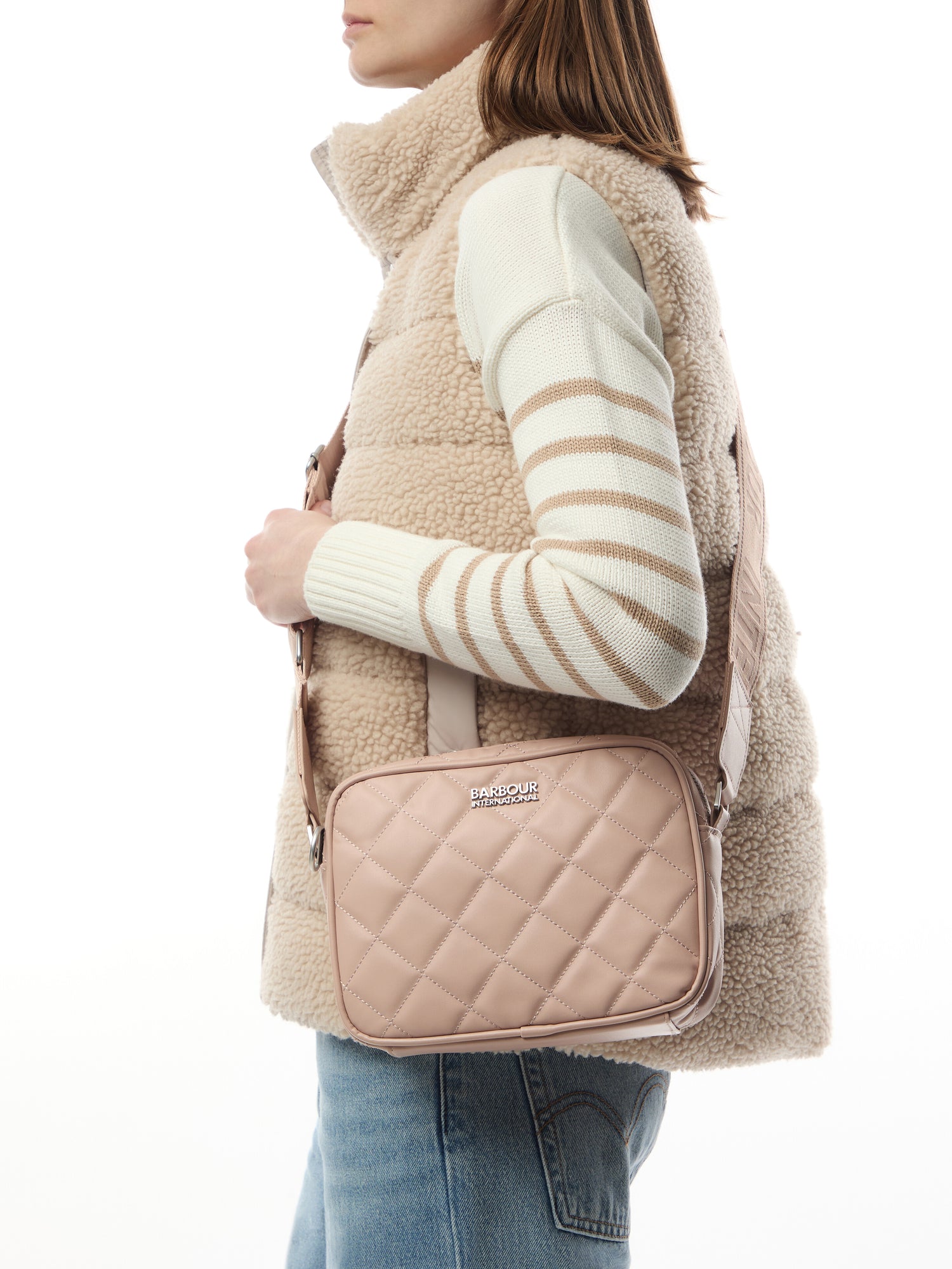 Quilted Sloane Small Crossbody Bag