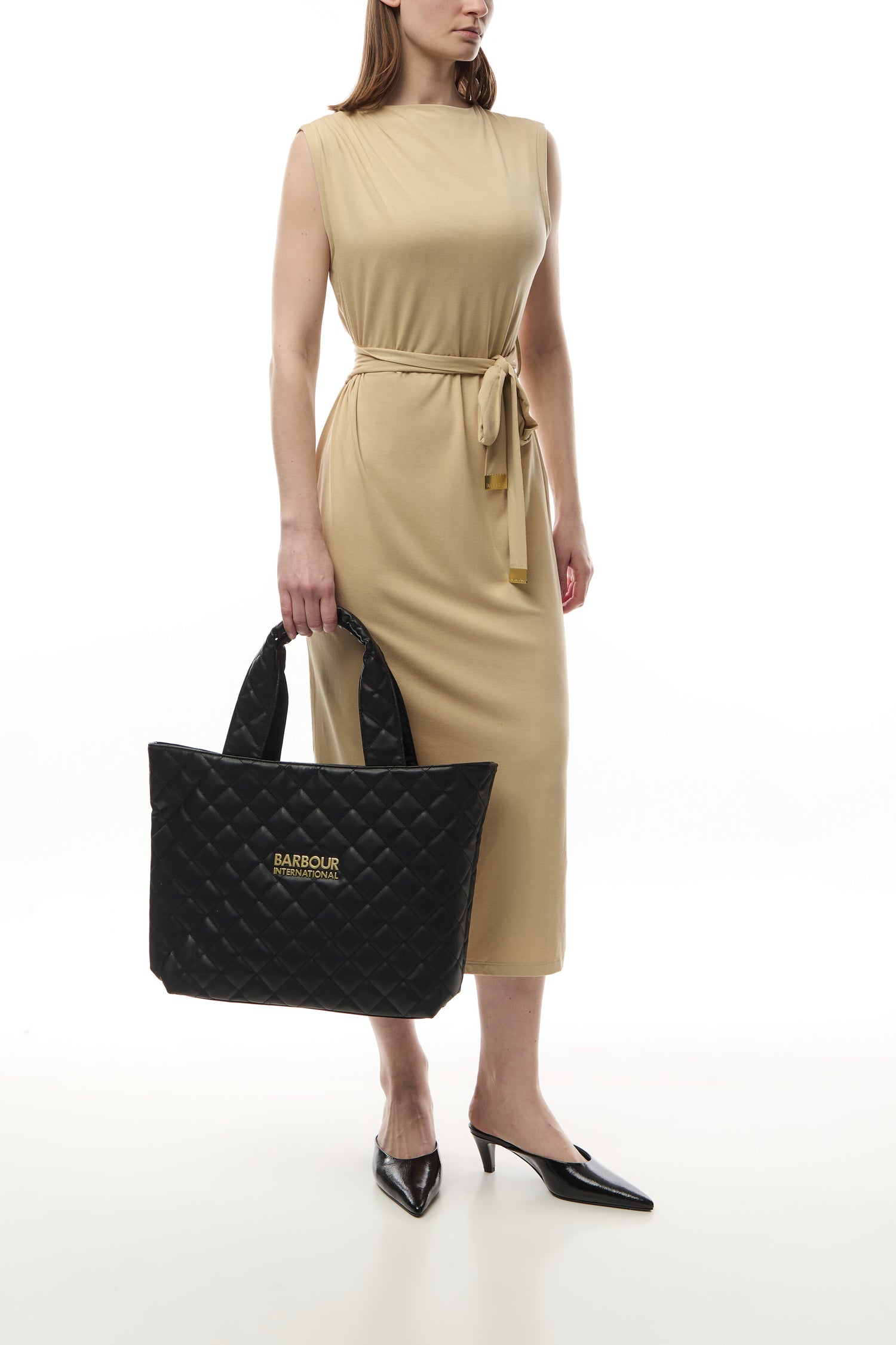 Battersea Quilted Mini Tote Bag