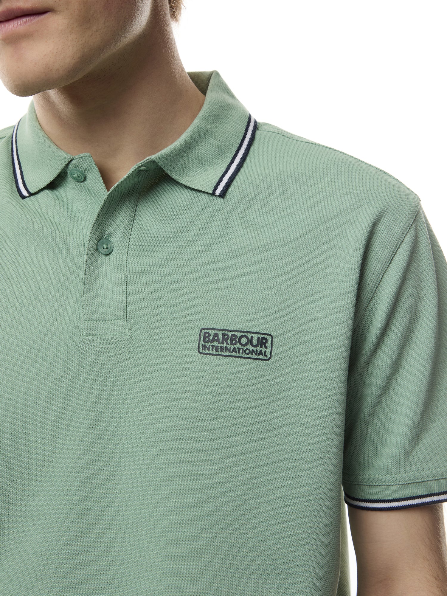 Evan Tipped Short Sleeve Polo Shirt