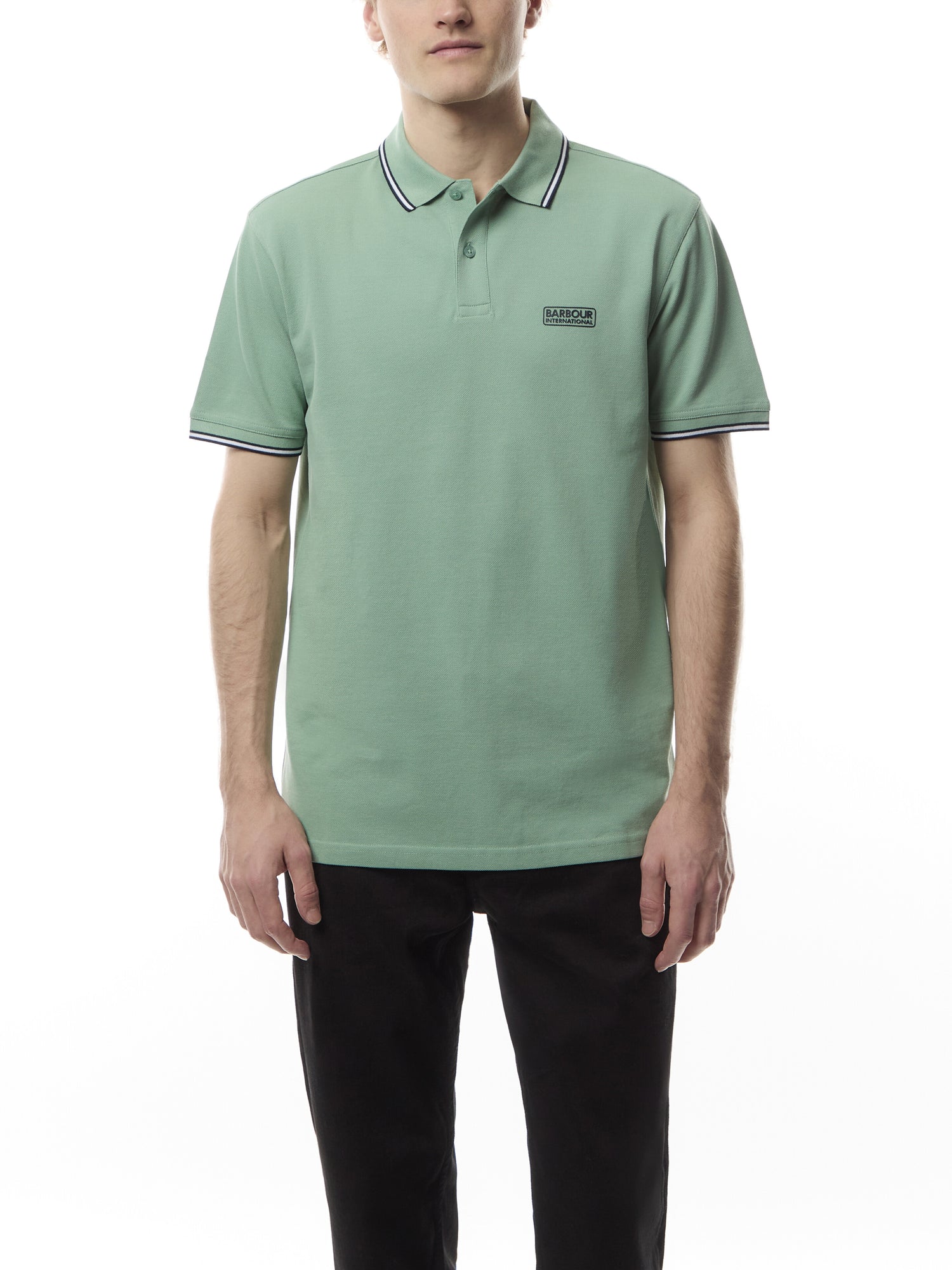 Evan Tipped Short Sleeve Polo Shirt