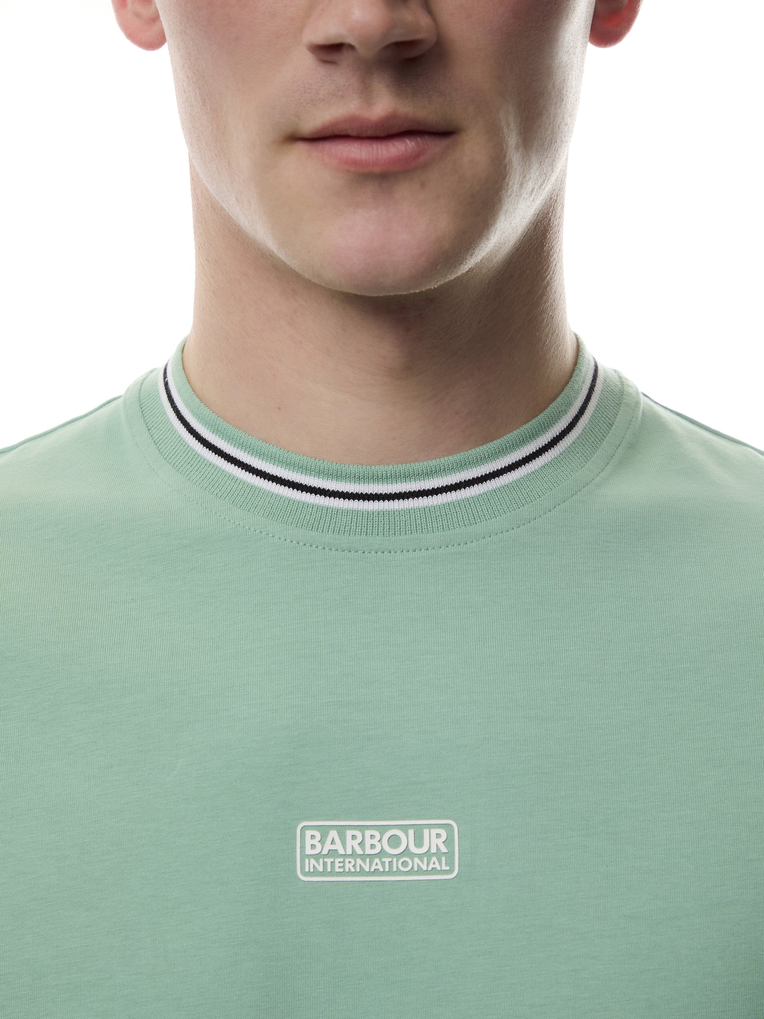 Central Logo Tipped T-Shirt