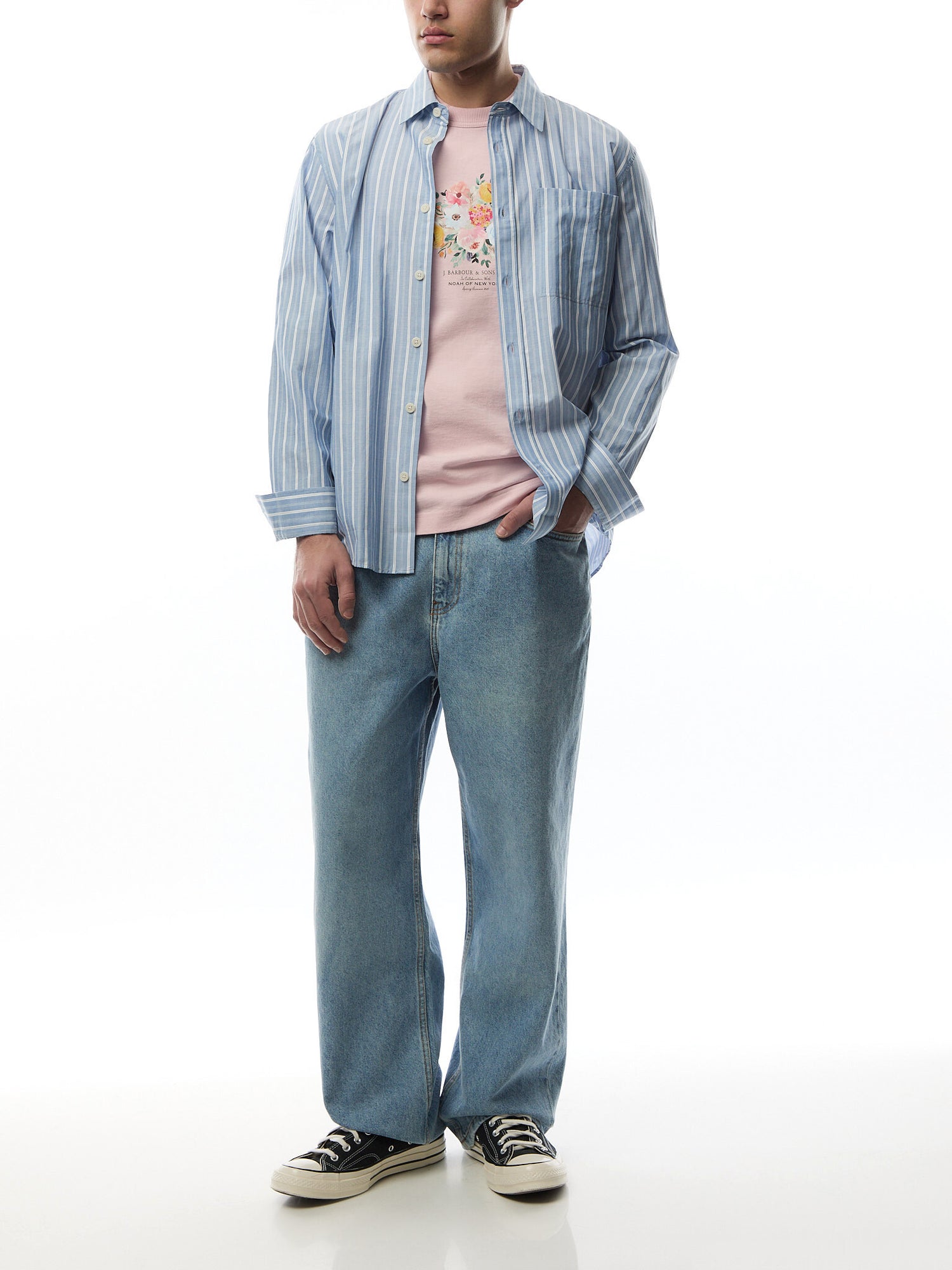 Barbour x NOAH Floral T-Shirt